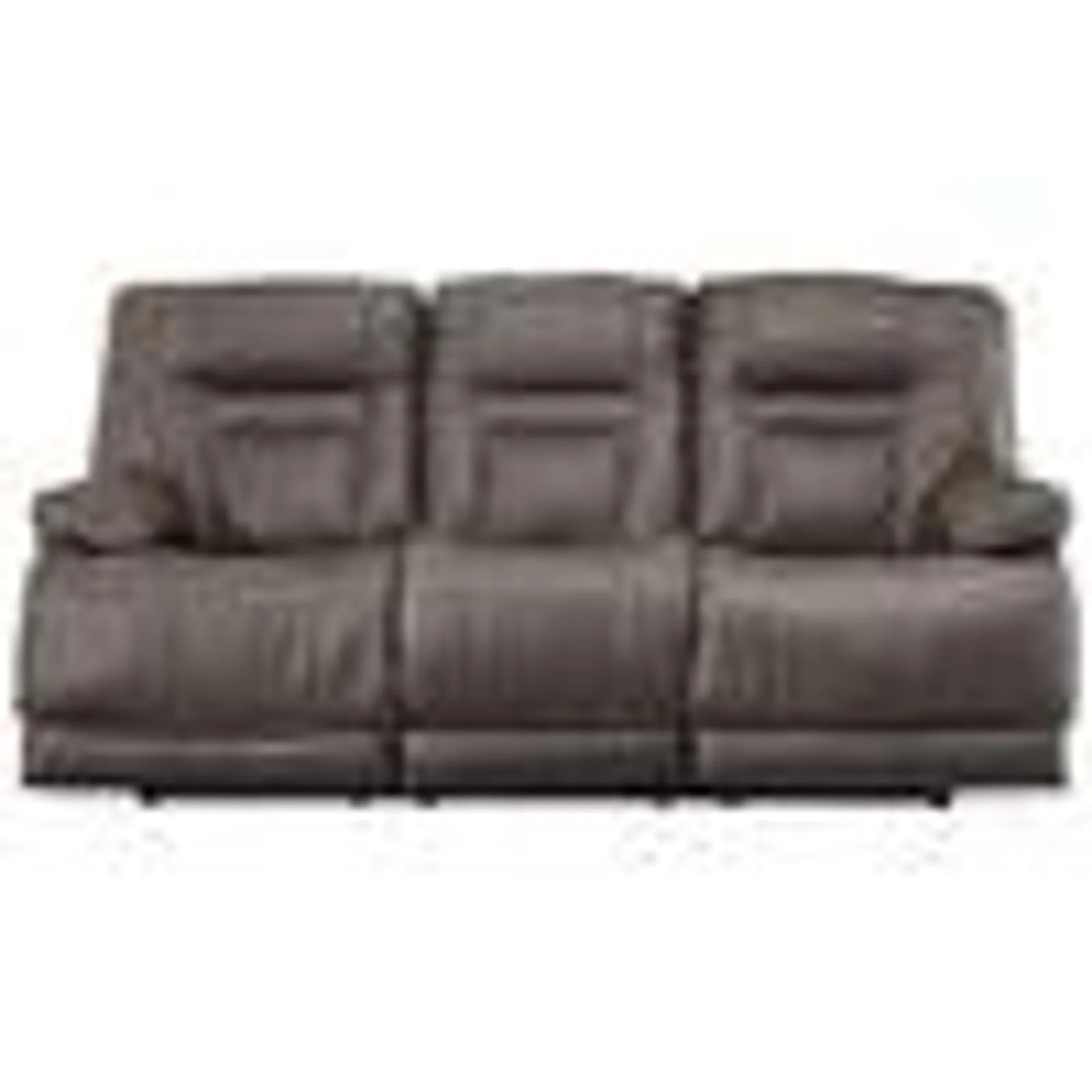 Wurstrow Power Reclining Sofa With Power Headrest - Smoke