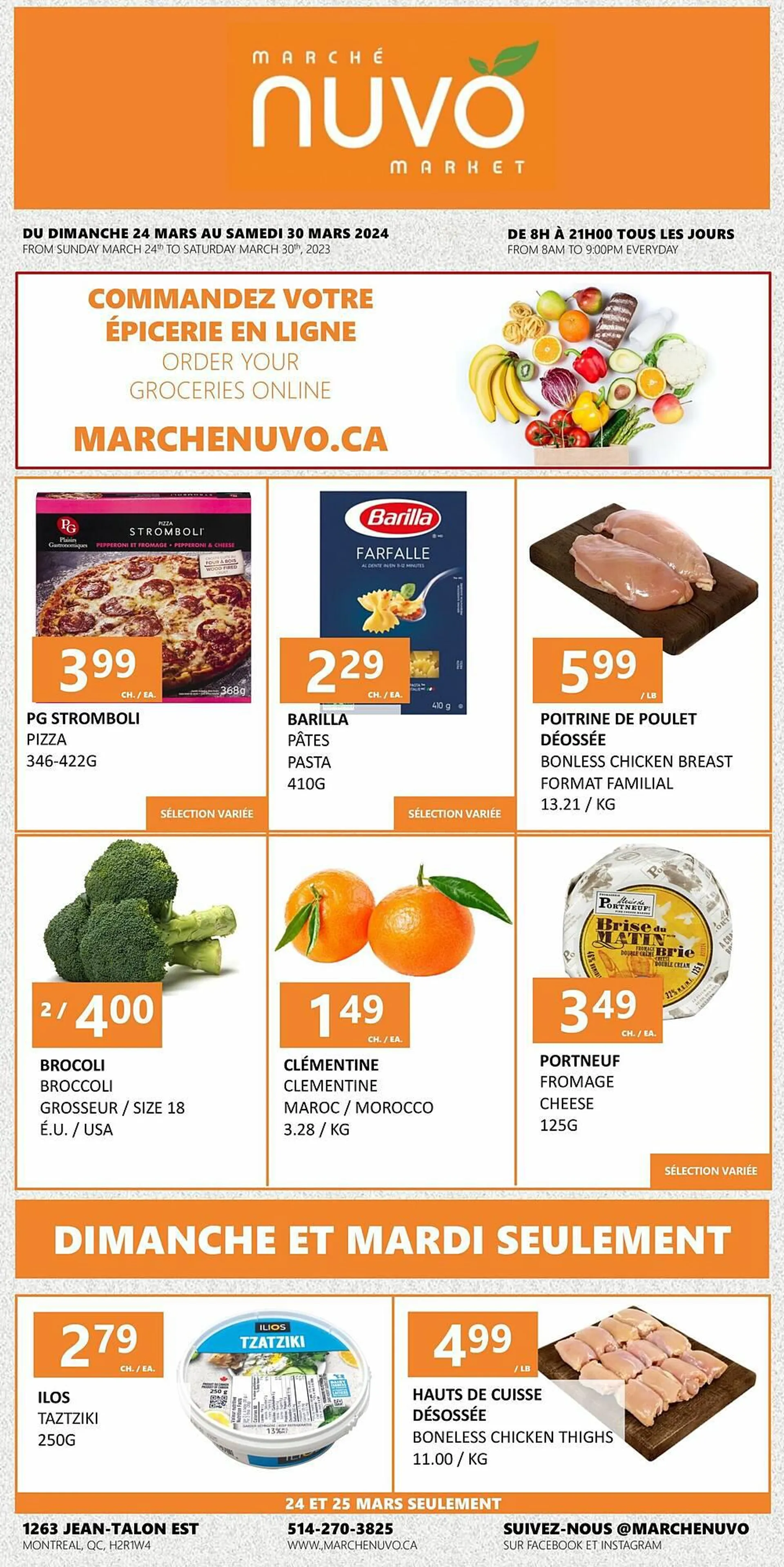 Marche Nuvo flyer from March 25 to April 8 2024 - flyer page 