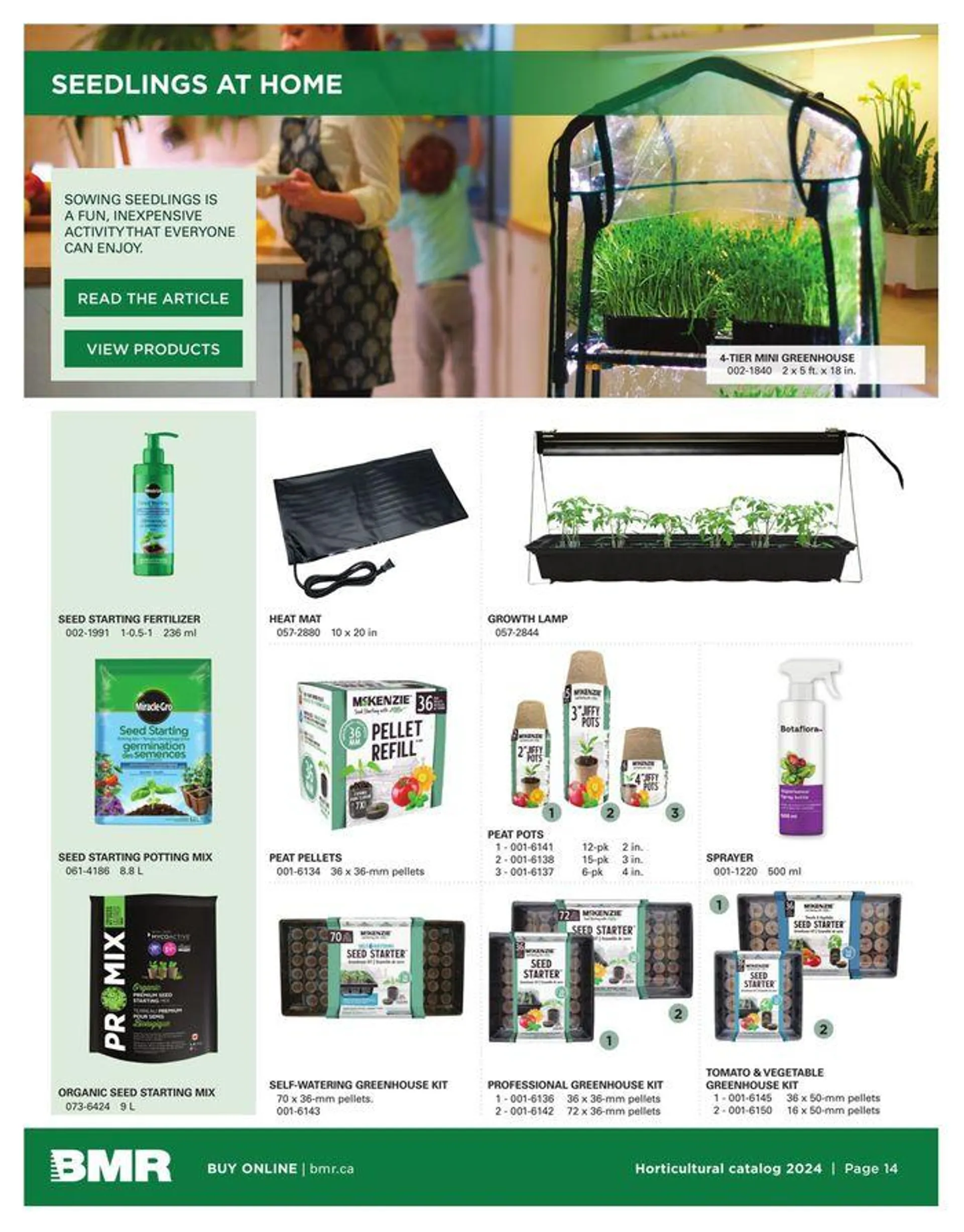 HORTICULTURAL CATALOG 2024 from April 11 to December 31 2024 - flyer page 14