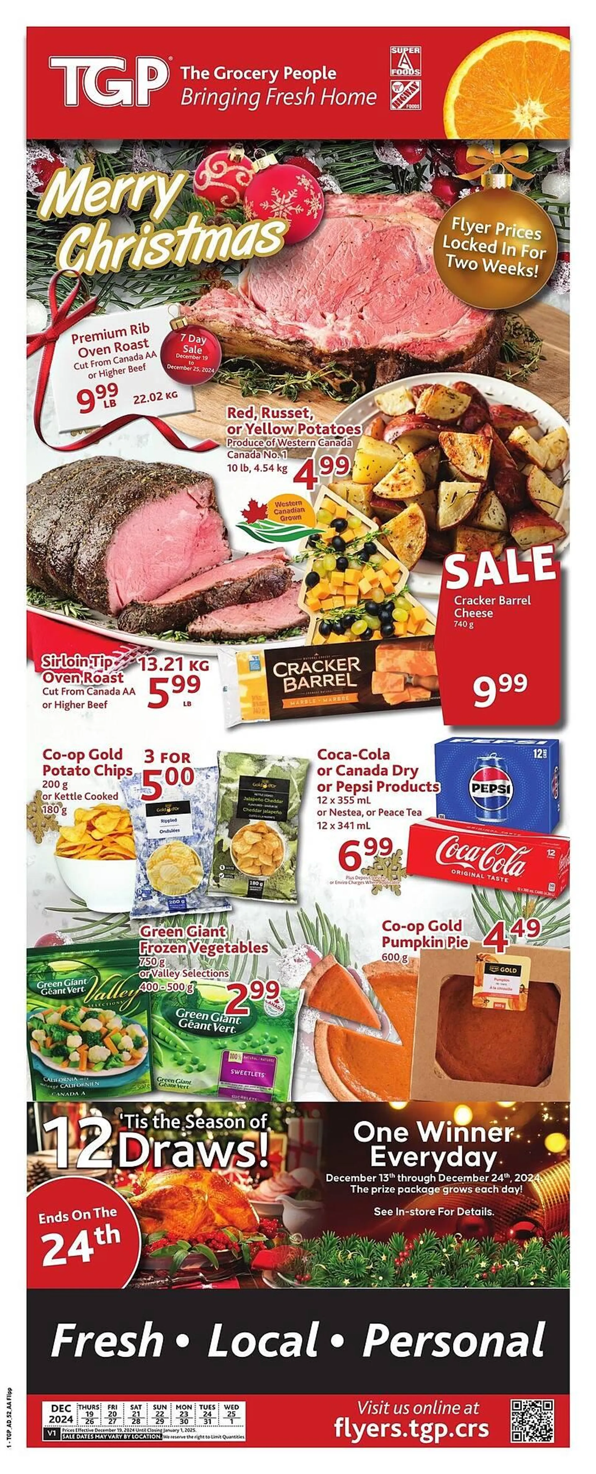 TGP The Grocery People flyer - 1