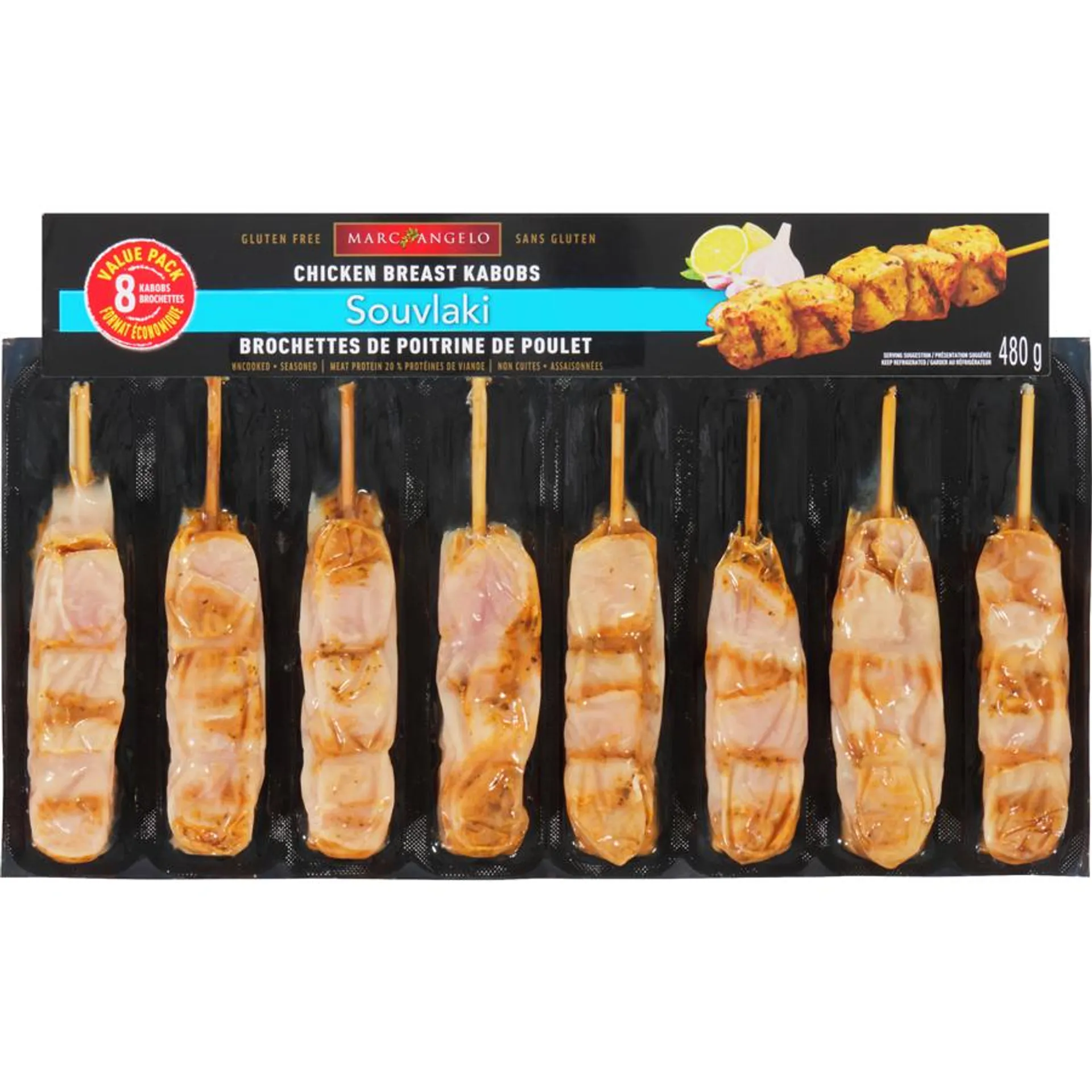 Chicken Souvlaki, Value Pack