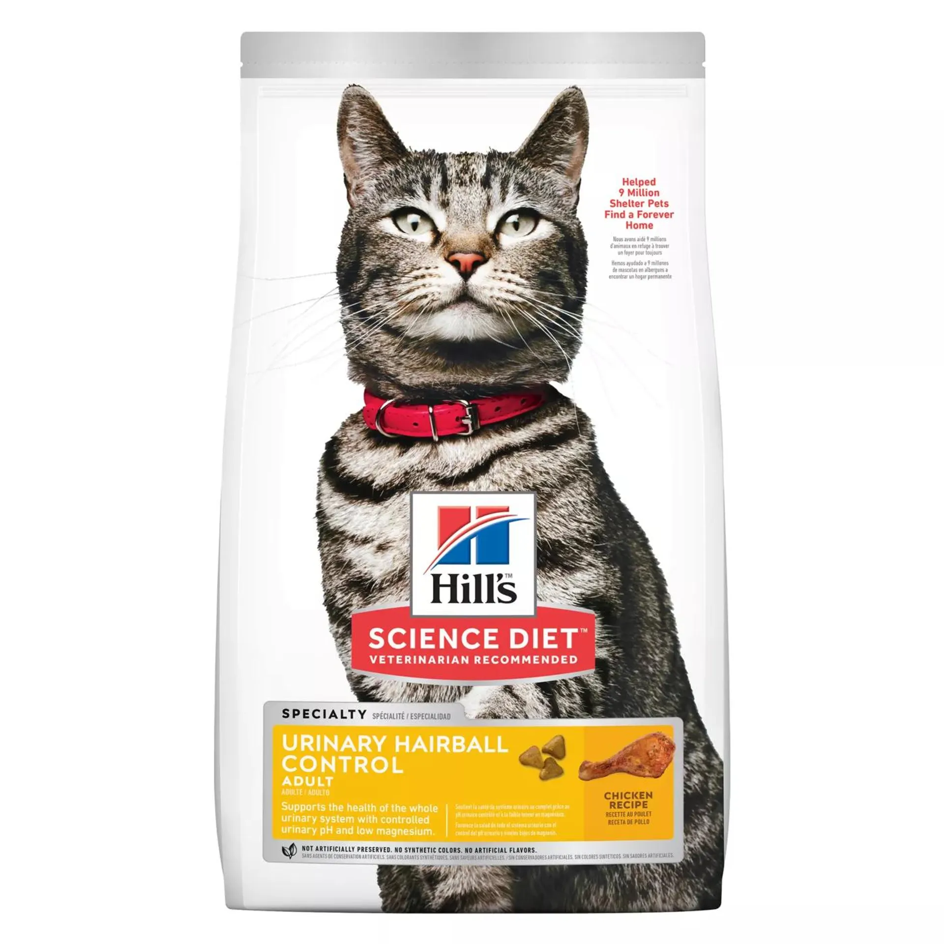 Hill's® Science Diet® Urinary Hairball Control Adult Dry Cat Food - Chicken