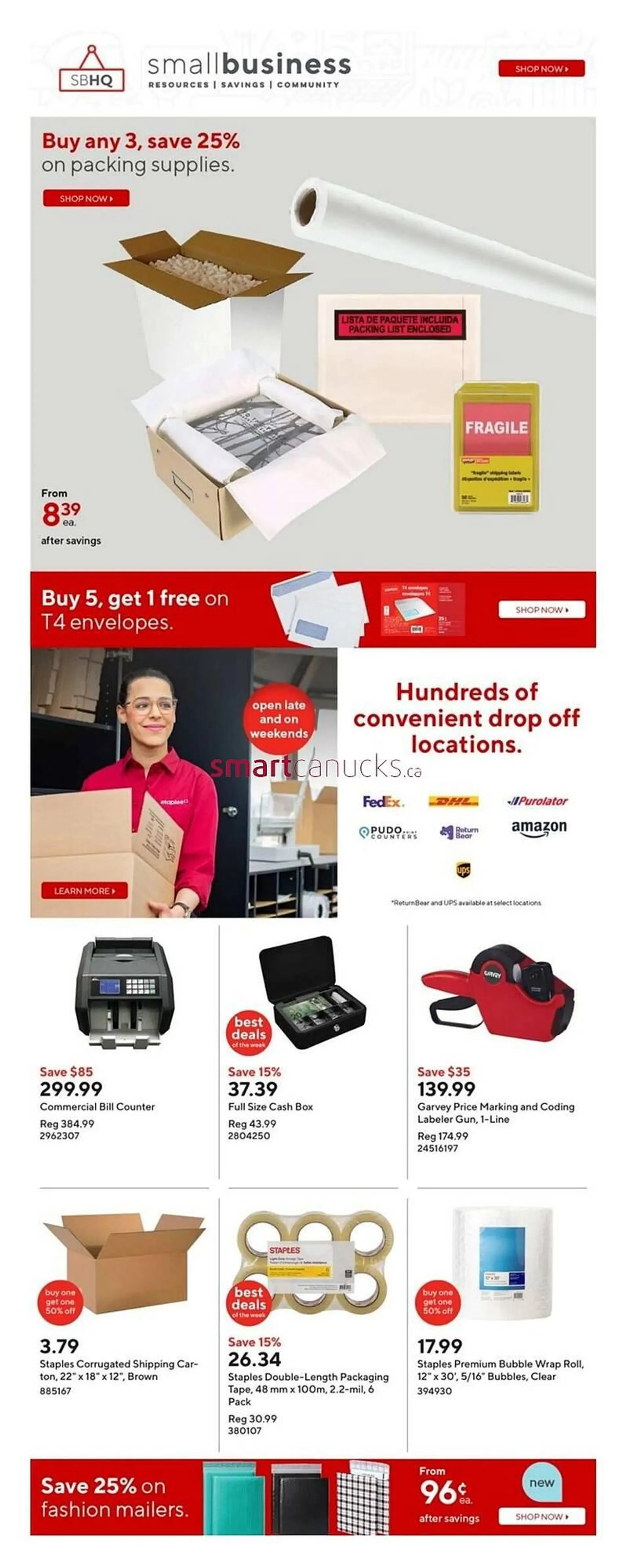 Staples flyer from January 2 to January 8 2025 - flyer page 23