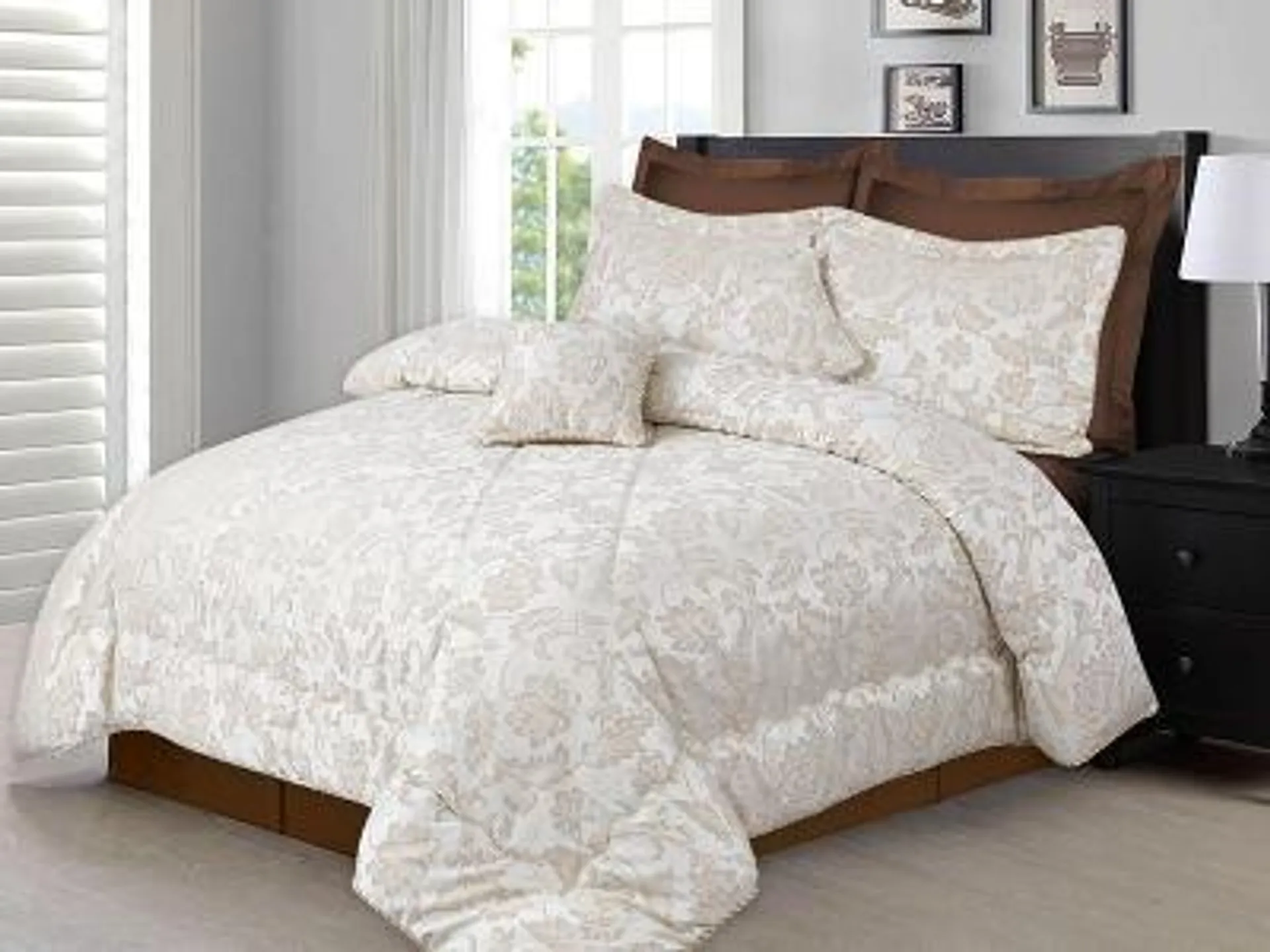 Fabrics Point Comforter 5 Pcs Queen - CM5QPCJQT2