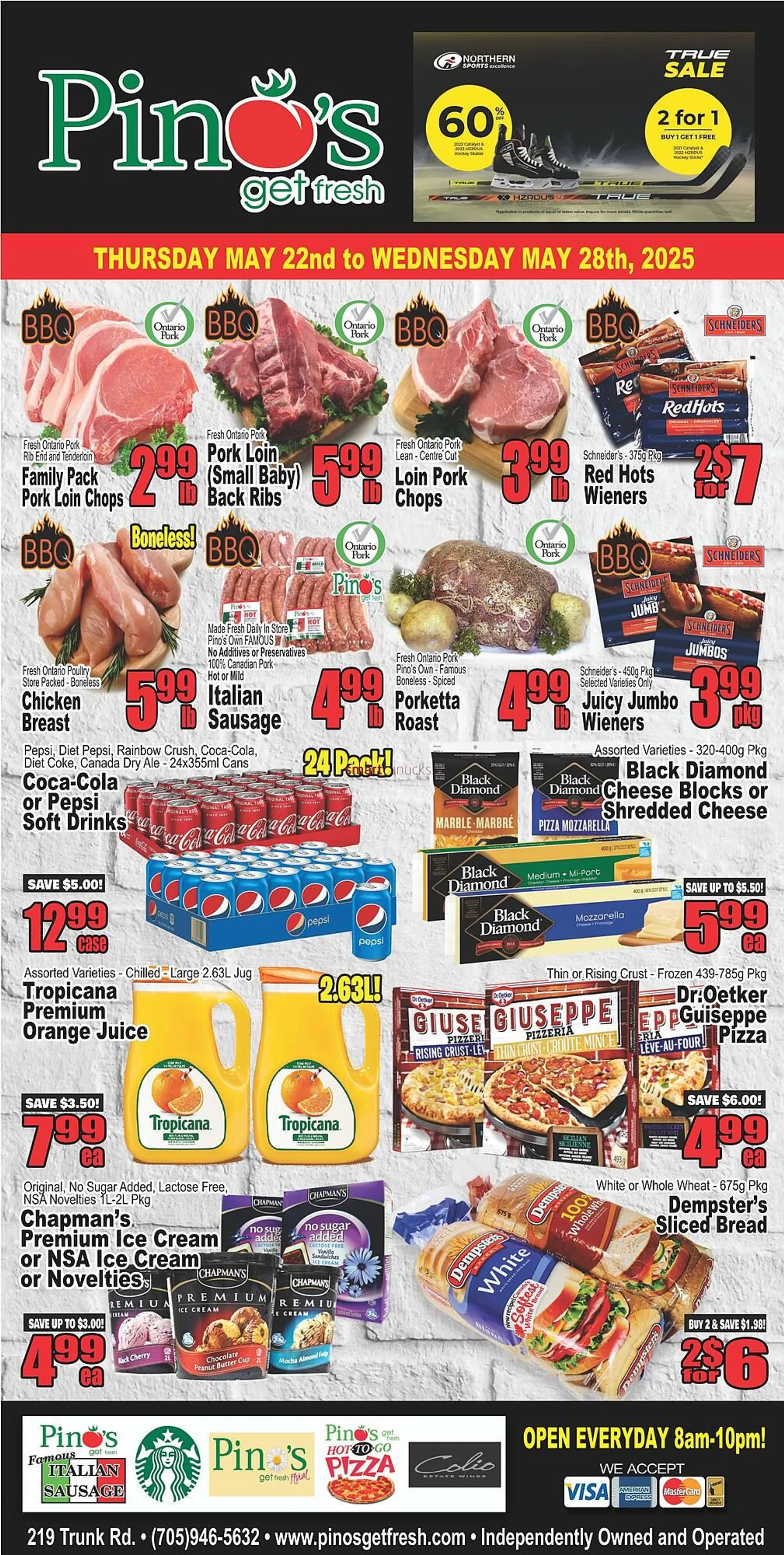 Pino's flyer from May 22 to May 31 2025 - flyer page 1