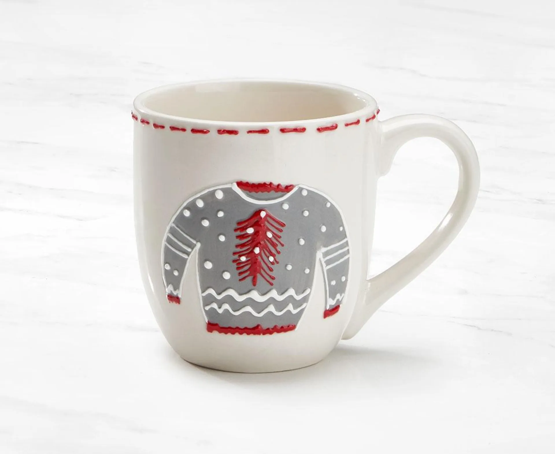 Snowfall Mug, White