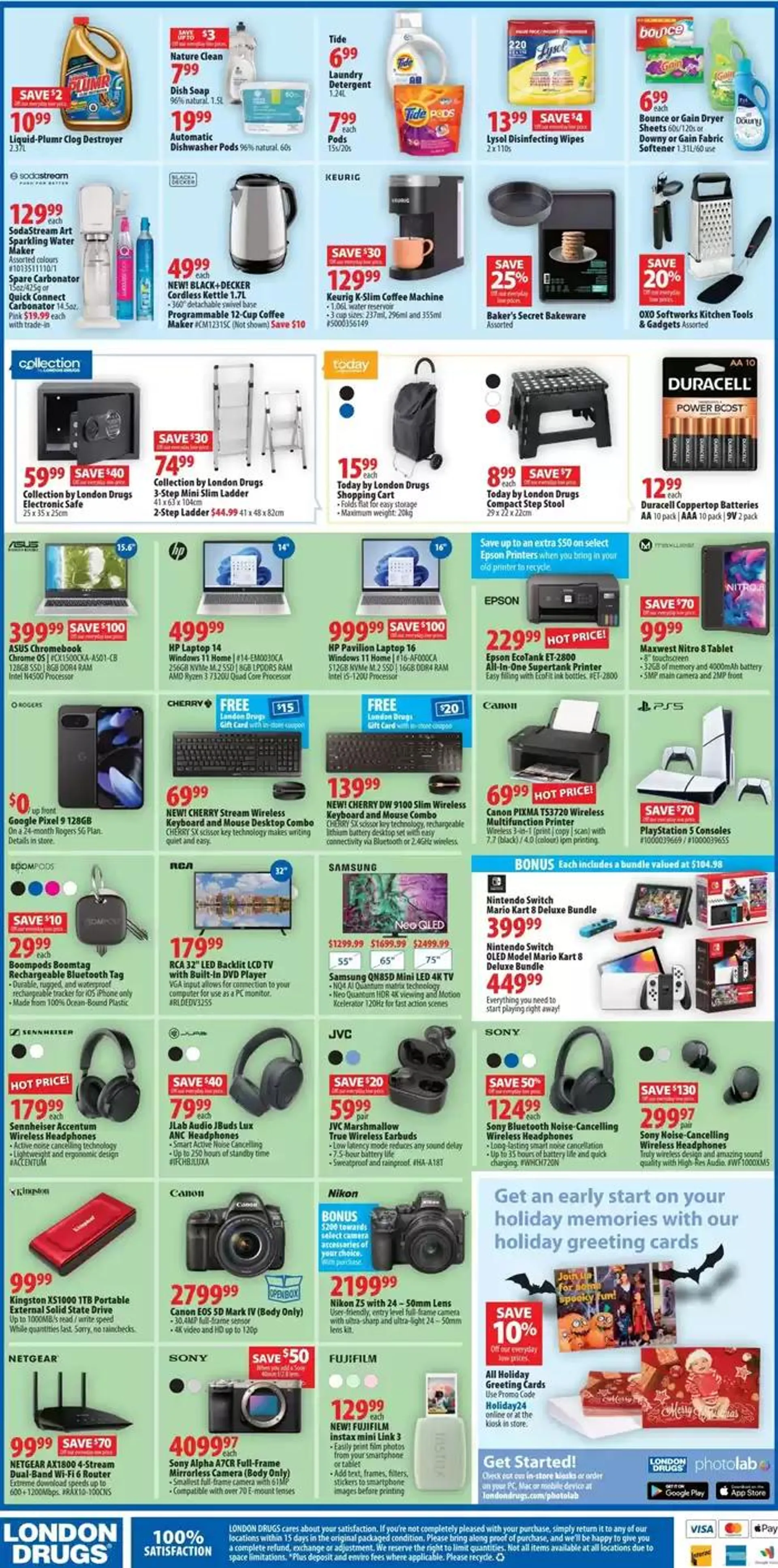 London Drugs Weekly ad from October 4 to October 9 2024 - flyer page 4