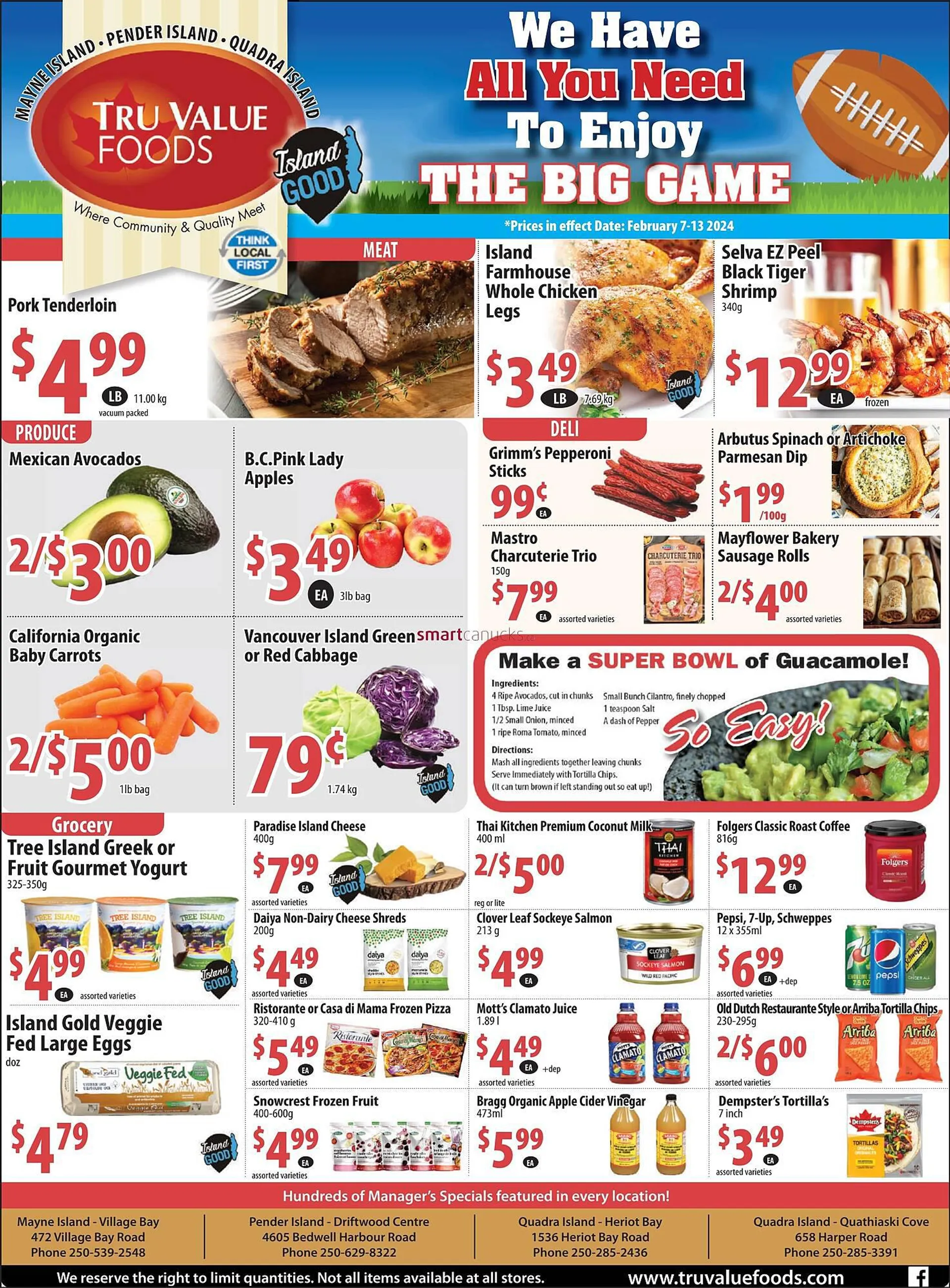 Tru Value Foods flyer from February 7 to February 13 2024 - flyer page 