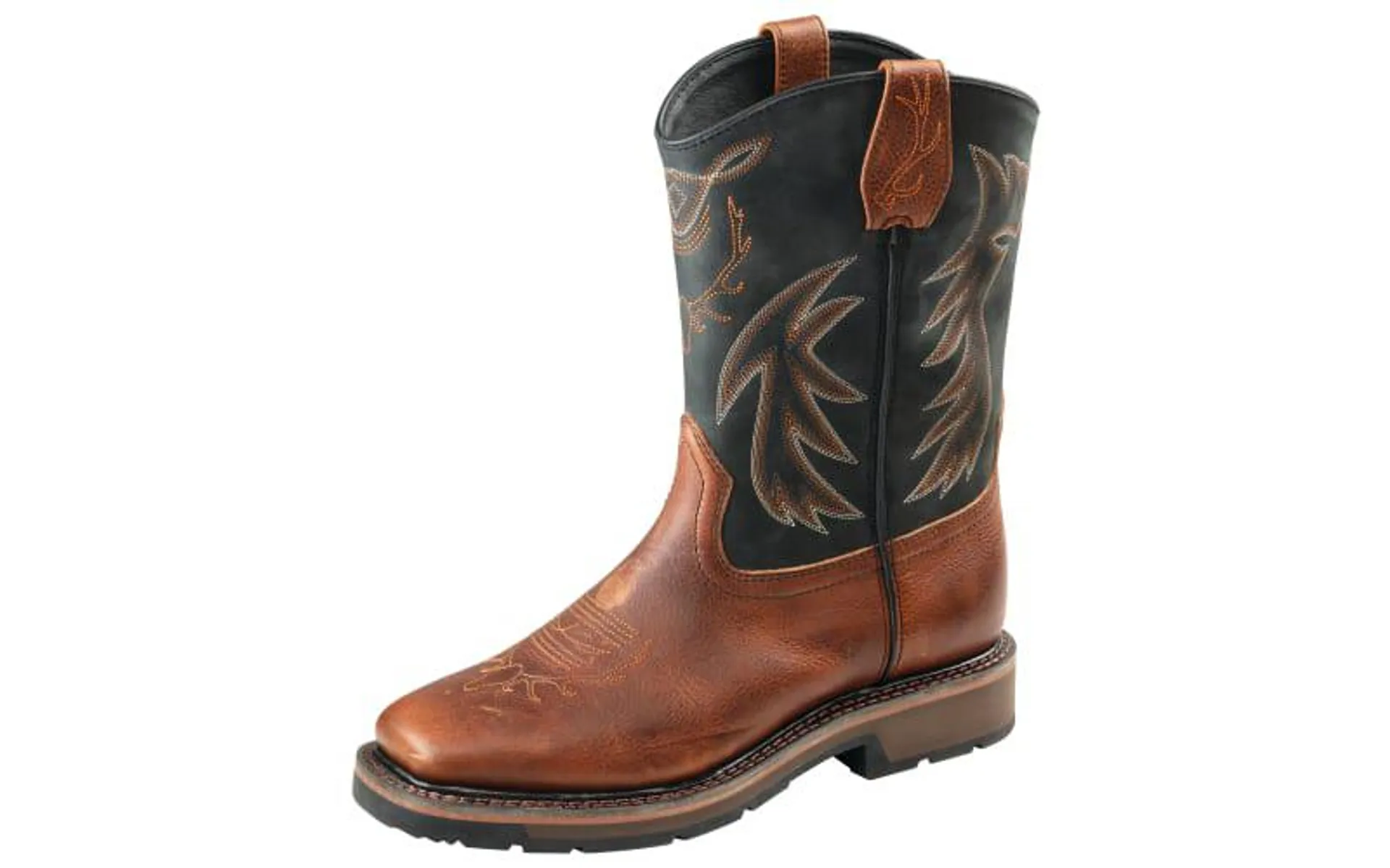 Cabela's Pinedale XT Square-Toe Western Work Boots for Men