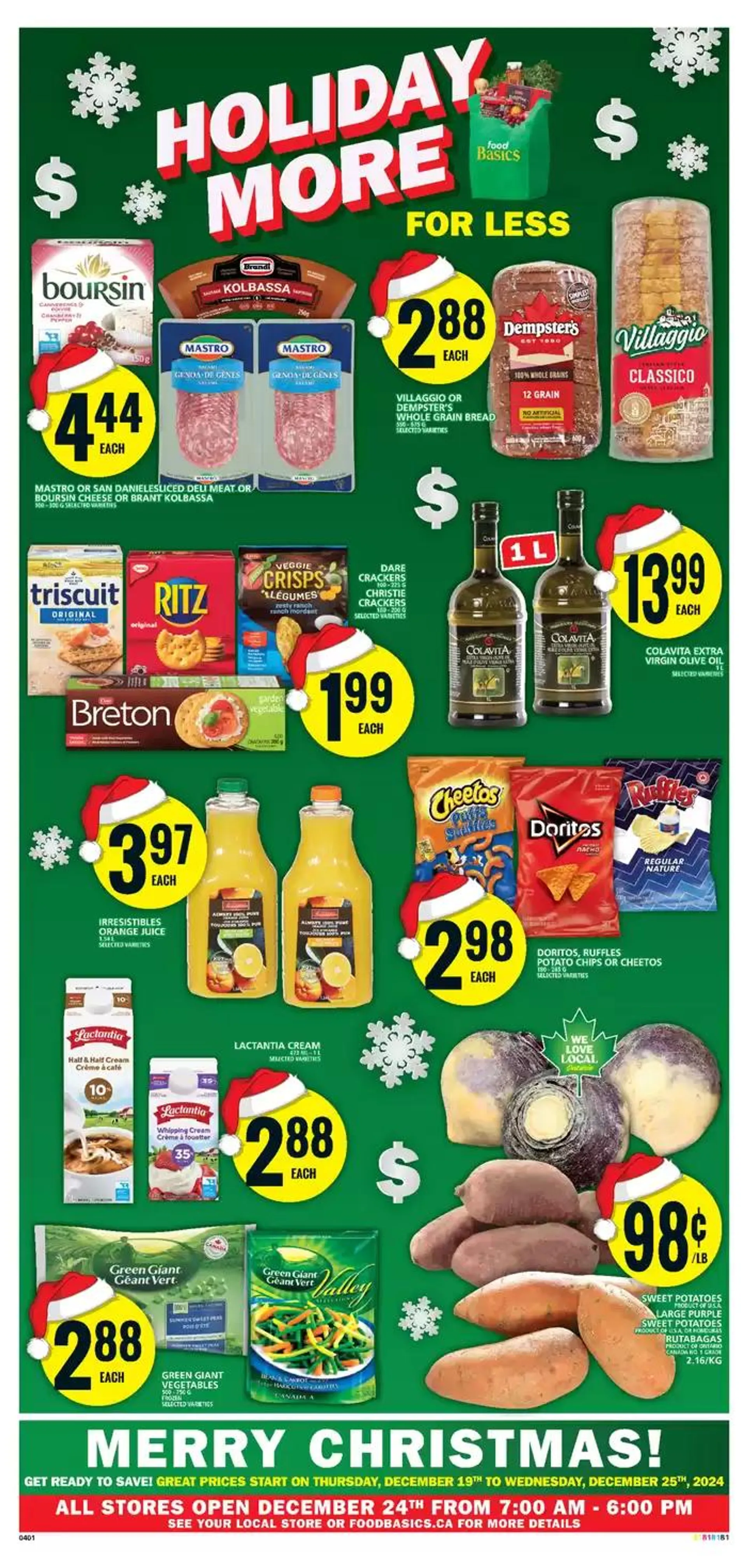 Exclusive deals and bargains from December 19 to December 25 2024 - flyer page 3