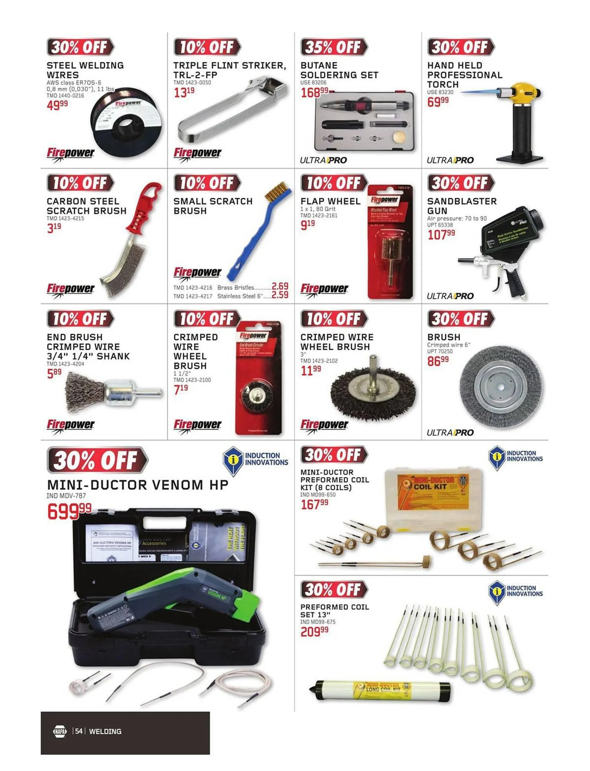 NAPA Auto Parts flyer from April 1 to June 30 2024 - flyer page 54