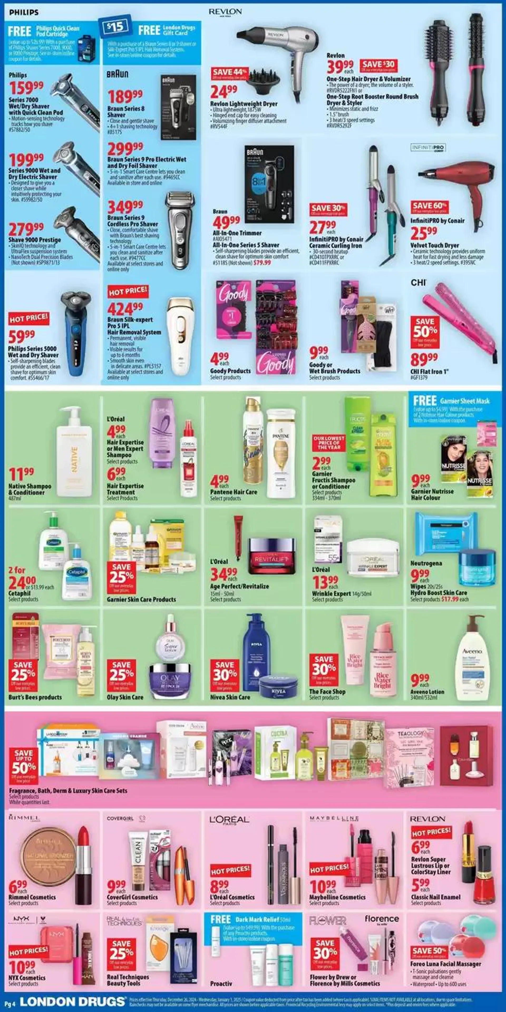 London Drugs Weekly ad from December 24 to January 7 2025 - flyer page 4