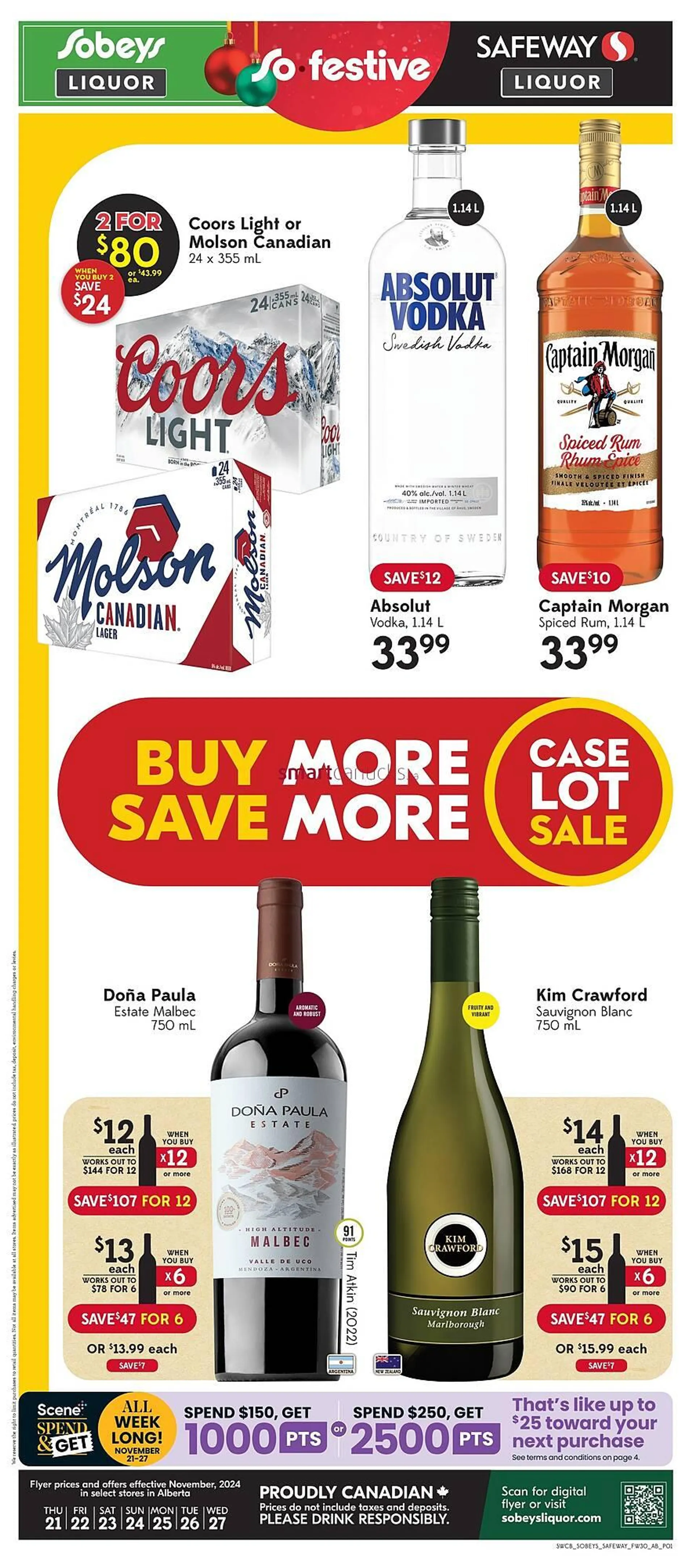 Safeway flyer - 1