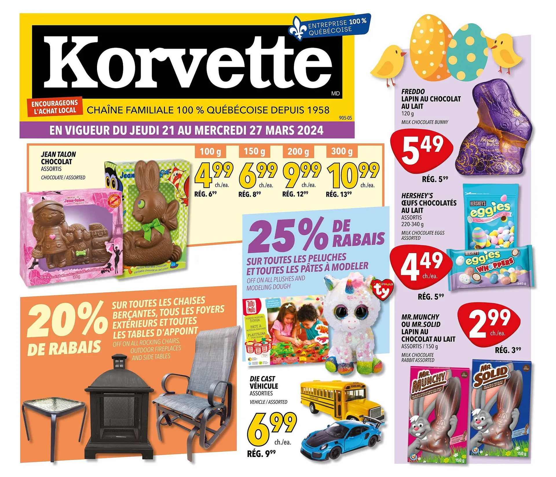 Korvette flyer from March 20 to March 26 2024 - flyer page 1