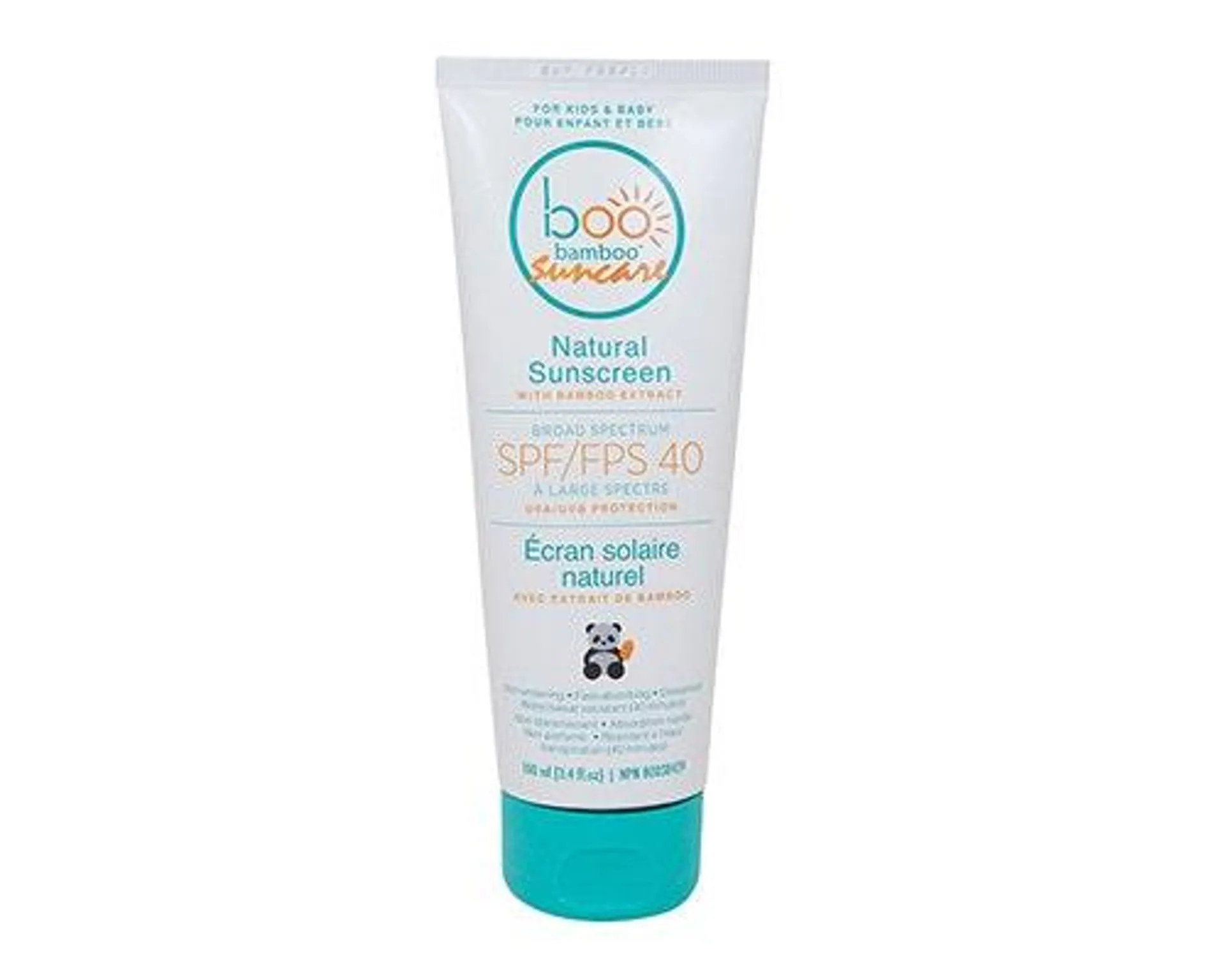 Boo Bamboo Natural Sunscreen Baby Lotion SPF 40 100mL