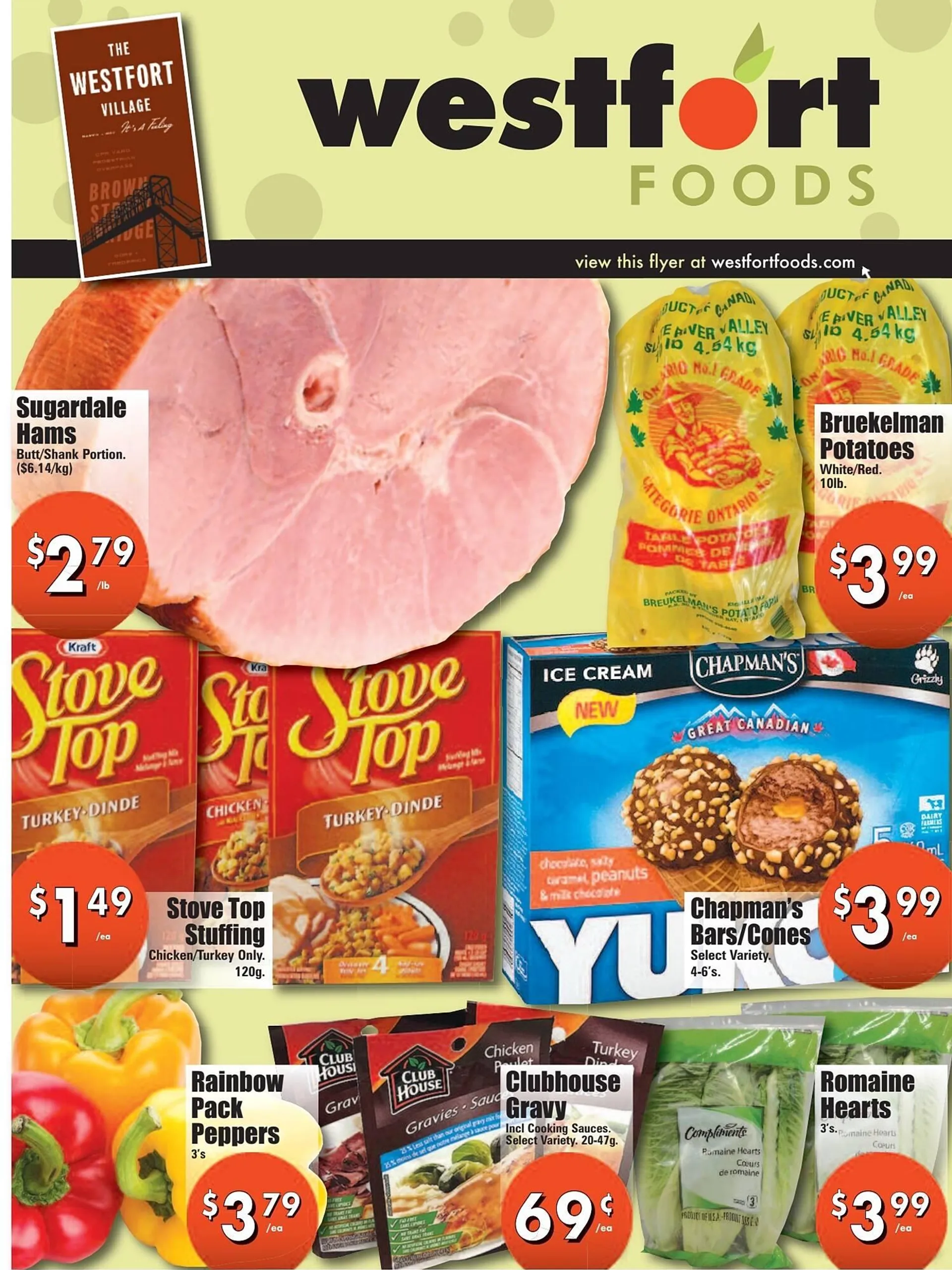 Westfort Foods flyer - 1