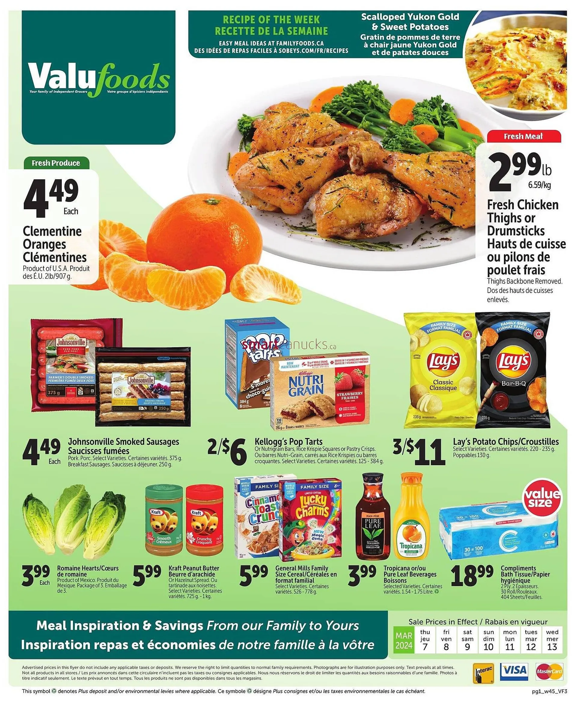 ValuFoods flyer from March 7 to April 3 2024 - flyer page 1