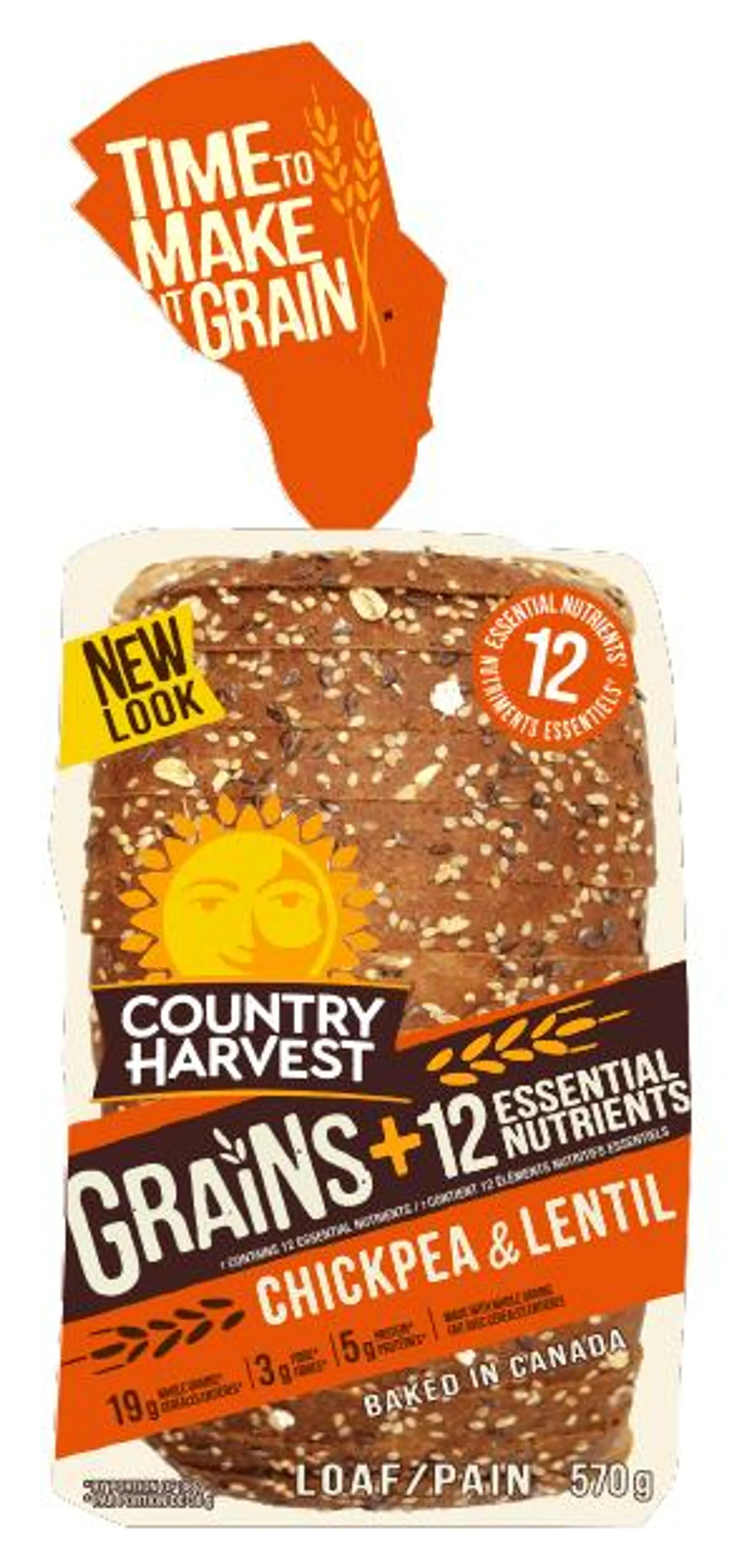 Country Harvest Bread, 14 Grain 675g