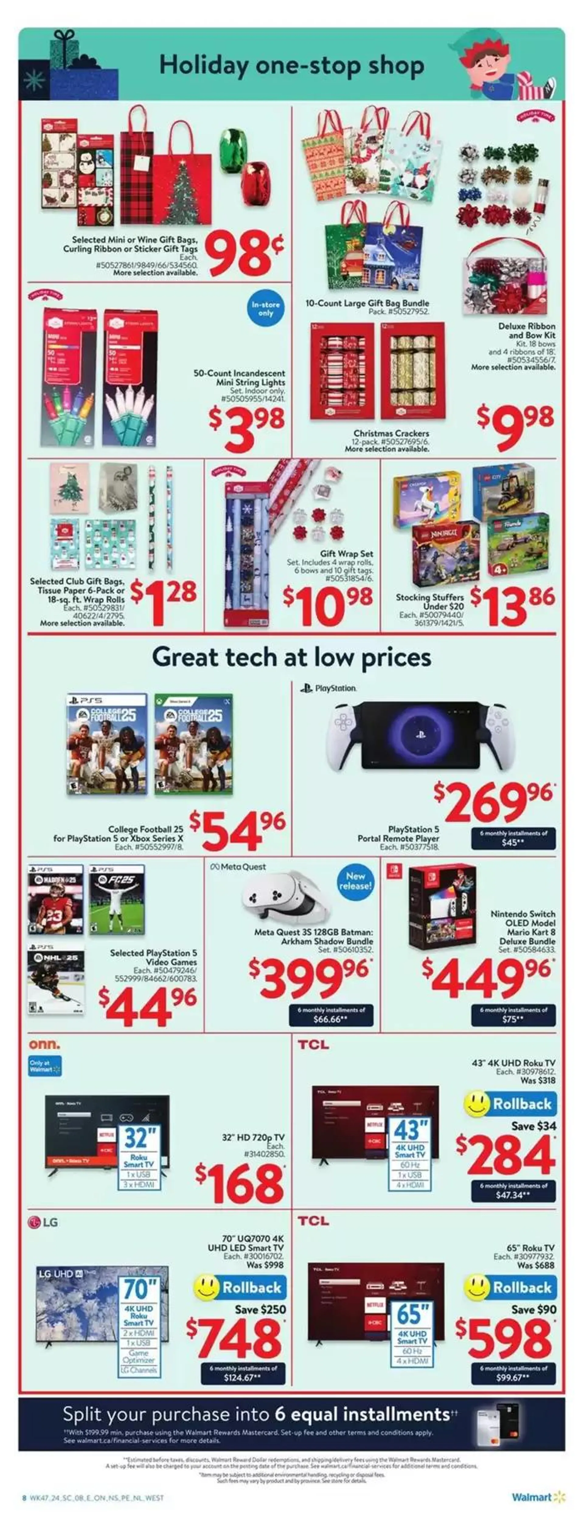 Walmart flyer from December 12 to December 18 2024 - flyer page 6