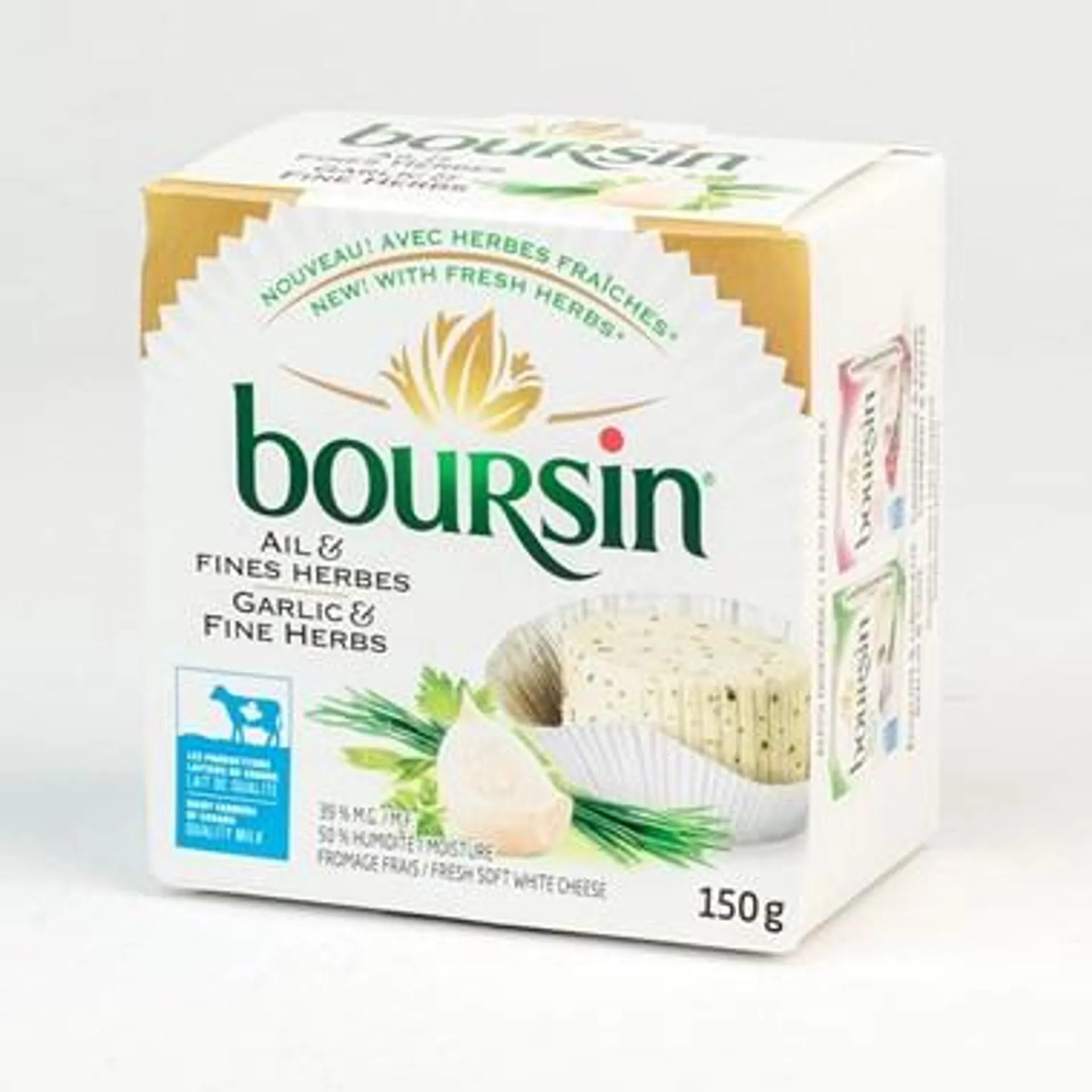 Fromage frais ail et fines herbes 150 g