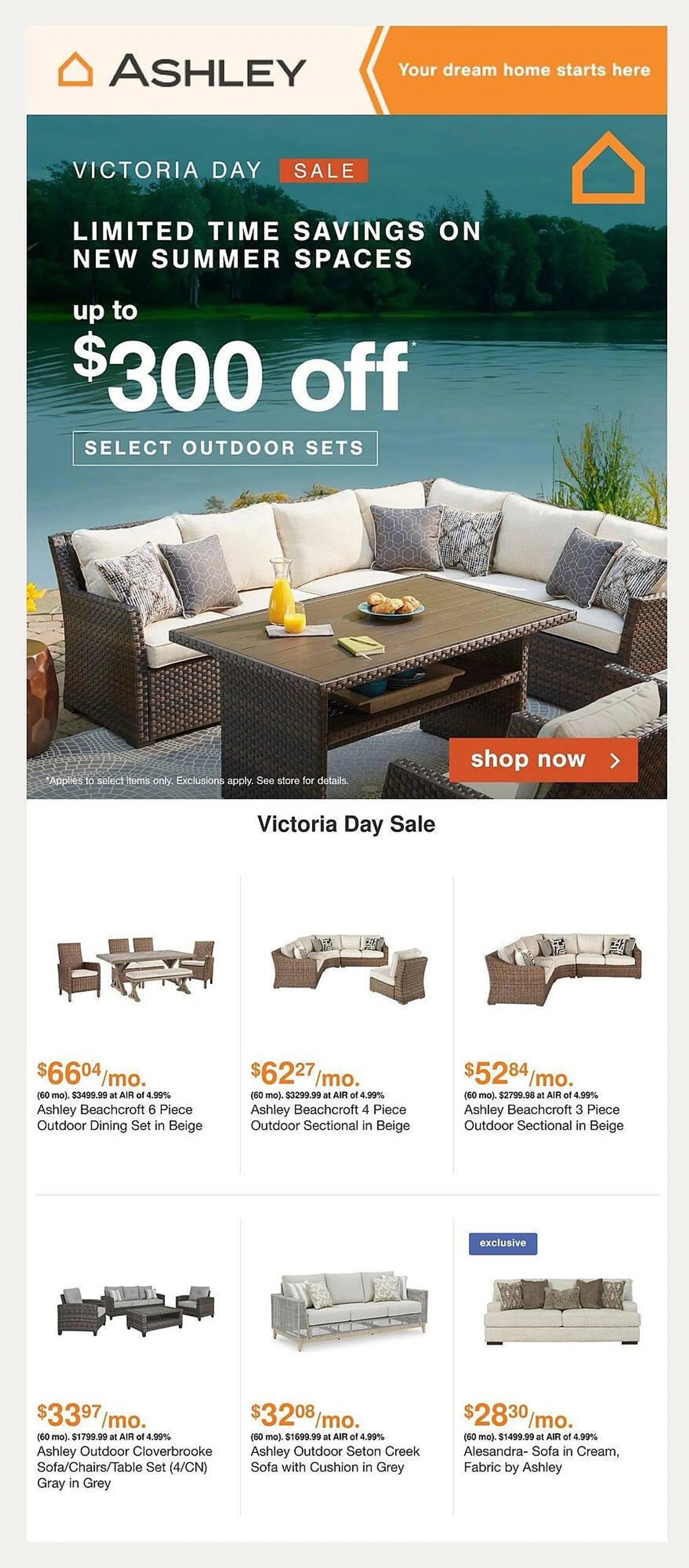 Ashley Furniture flyer - 1