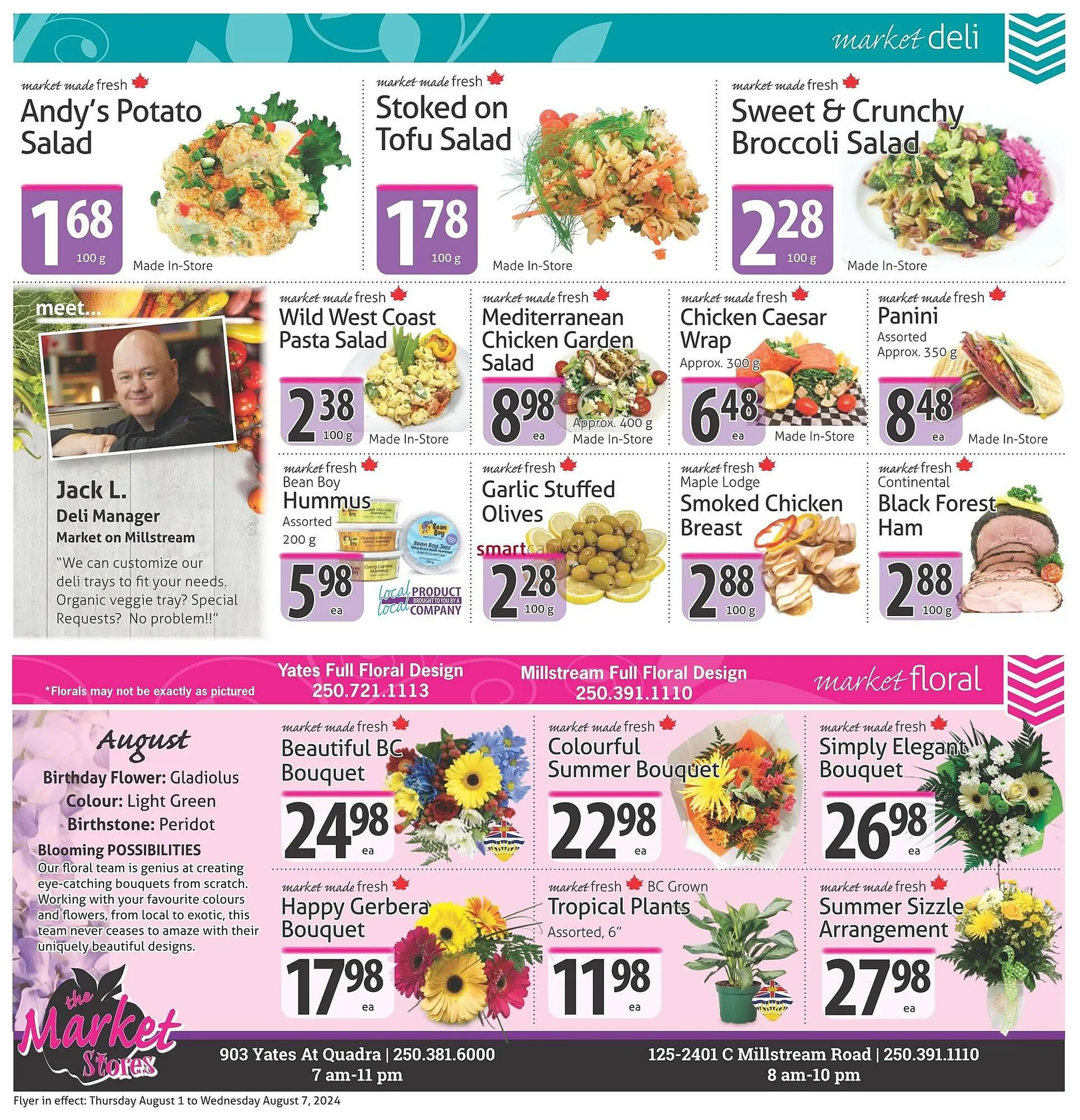 The Market Stores flyer from August 1 to August 7 2024 - flyer page 8