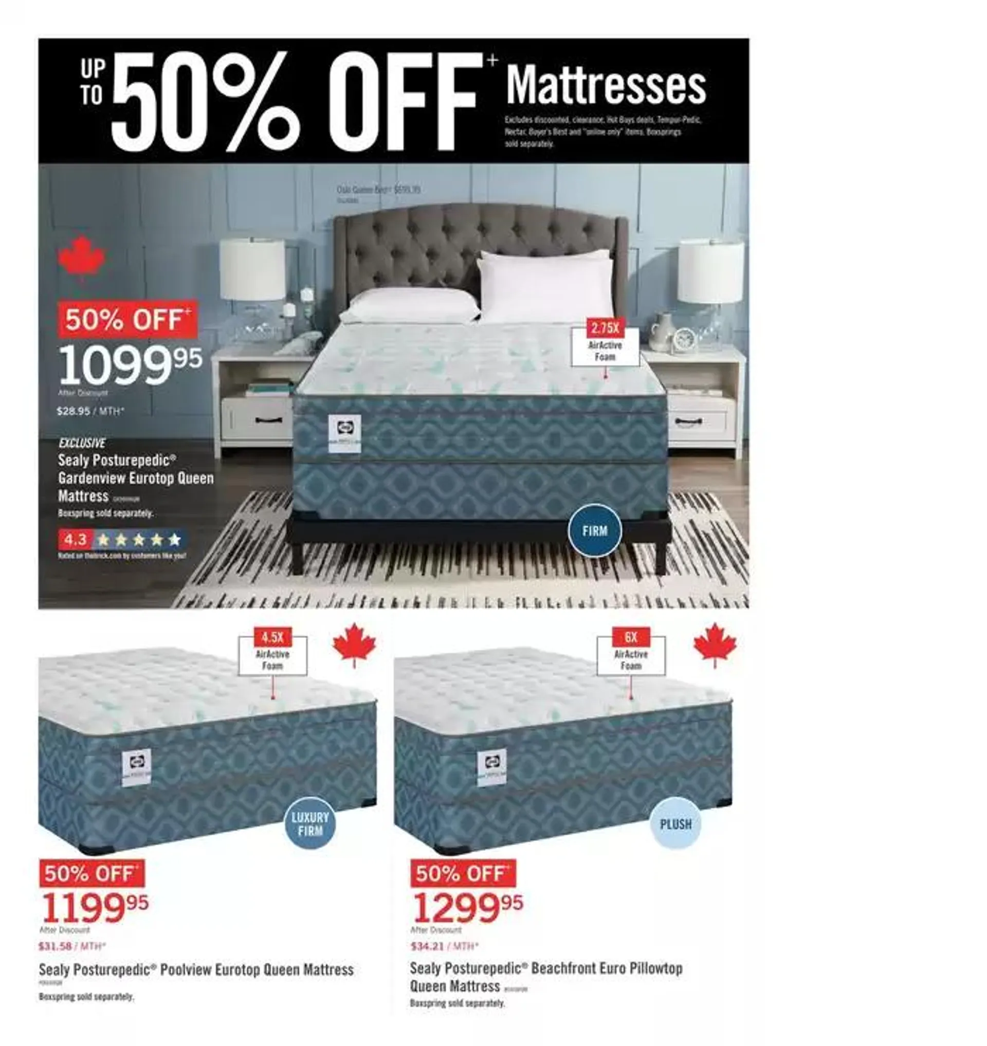 Brick Mattress Store from November 29 to December 1 2024 - flyer page 7