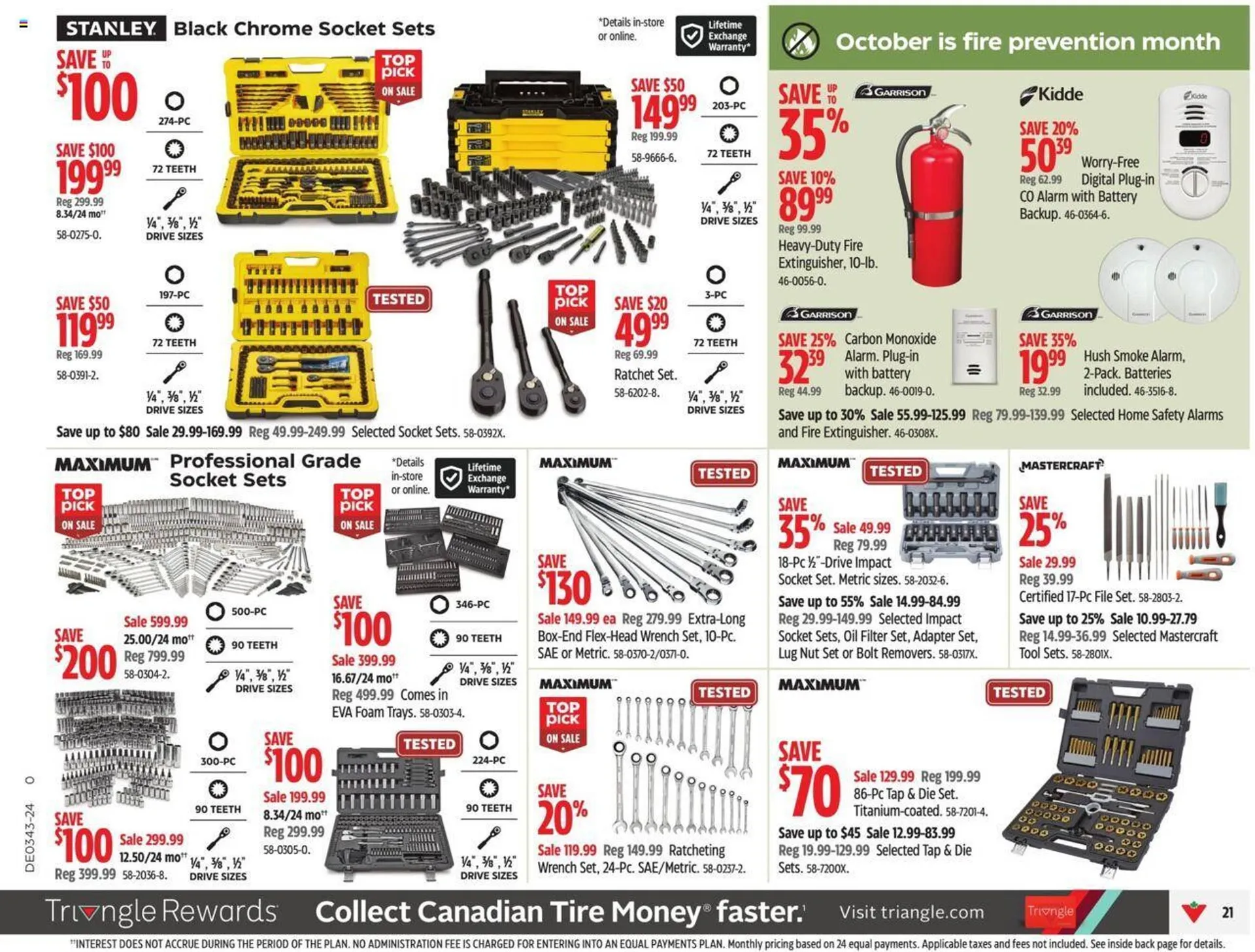 Canadian Tire flyer from October 18 to October 24 2024 - flyer page 34