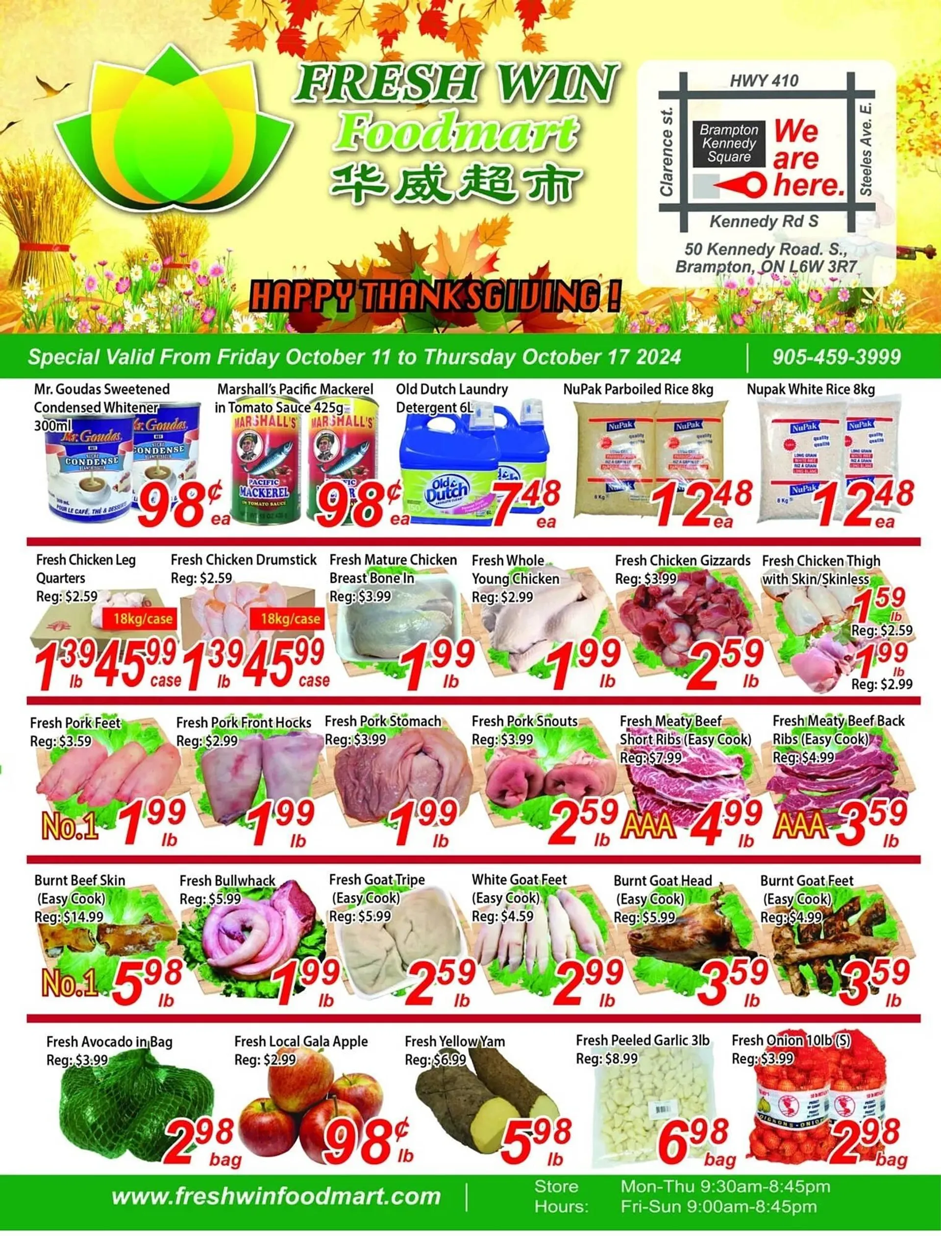 Fresh Win Foodmart flyer - 1