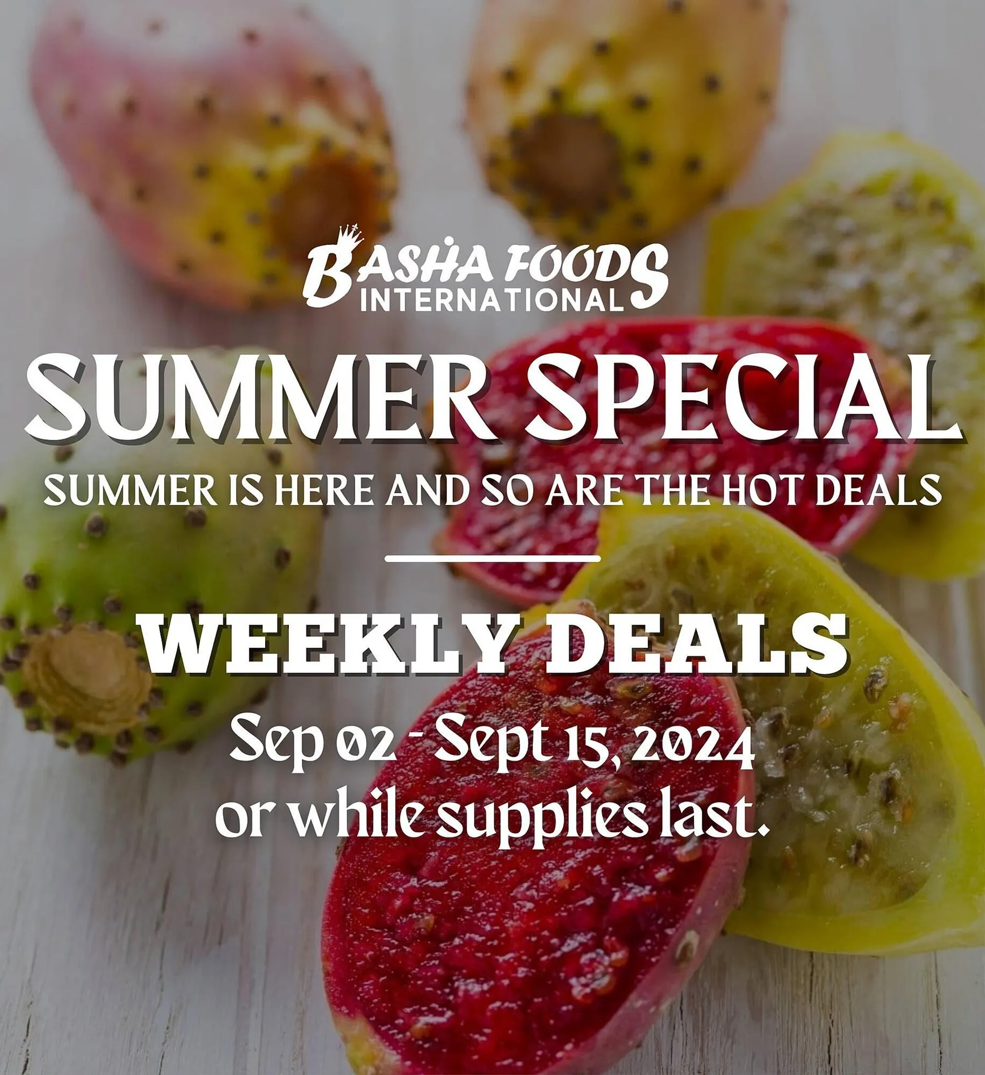 Basha Foods flyer - 1