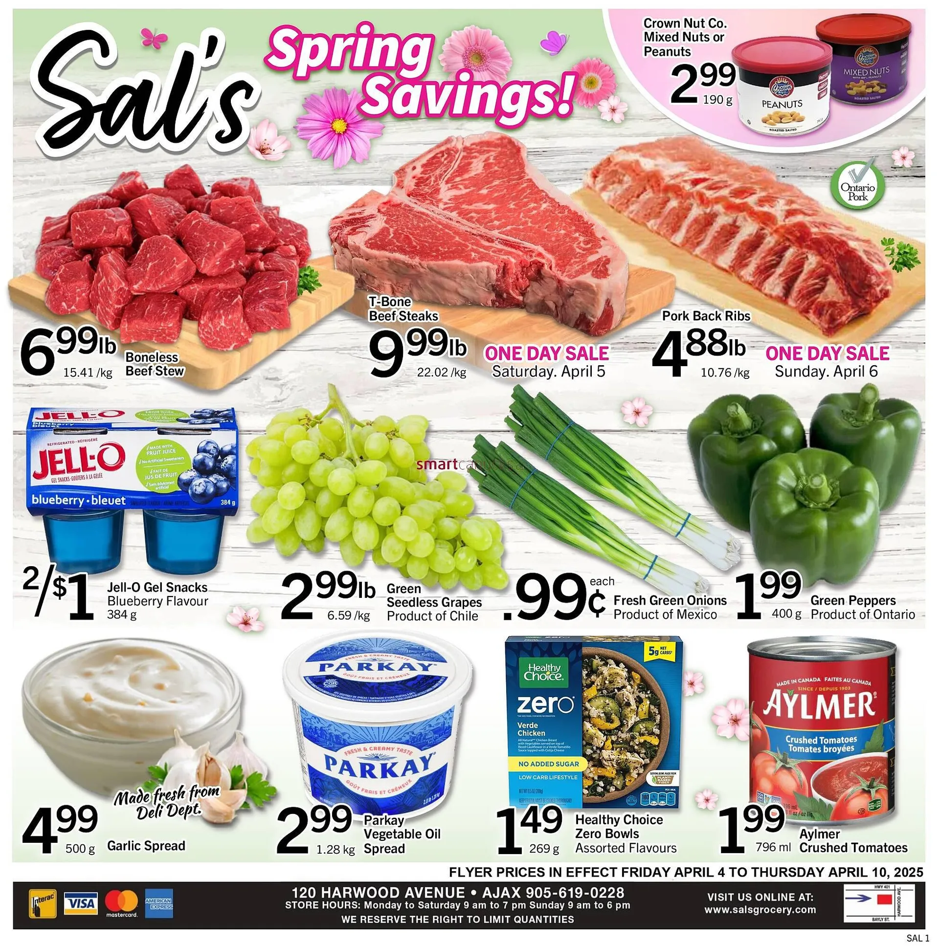 Sals Grocery flyer - 1