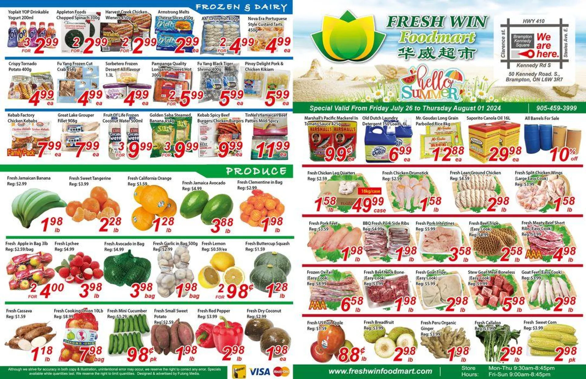 Seasons foodmart flyer - 1