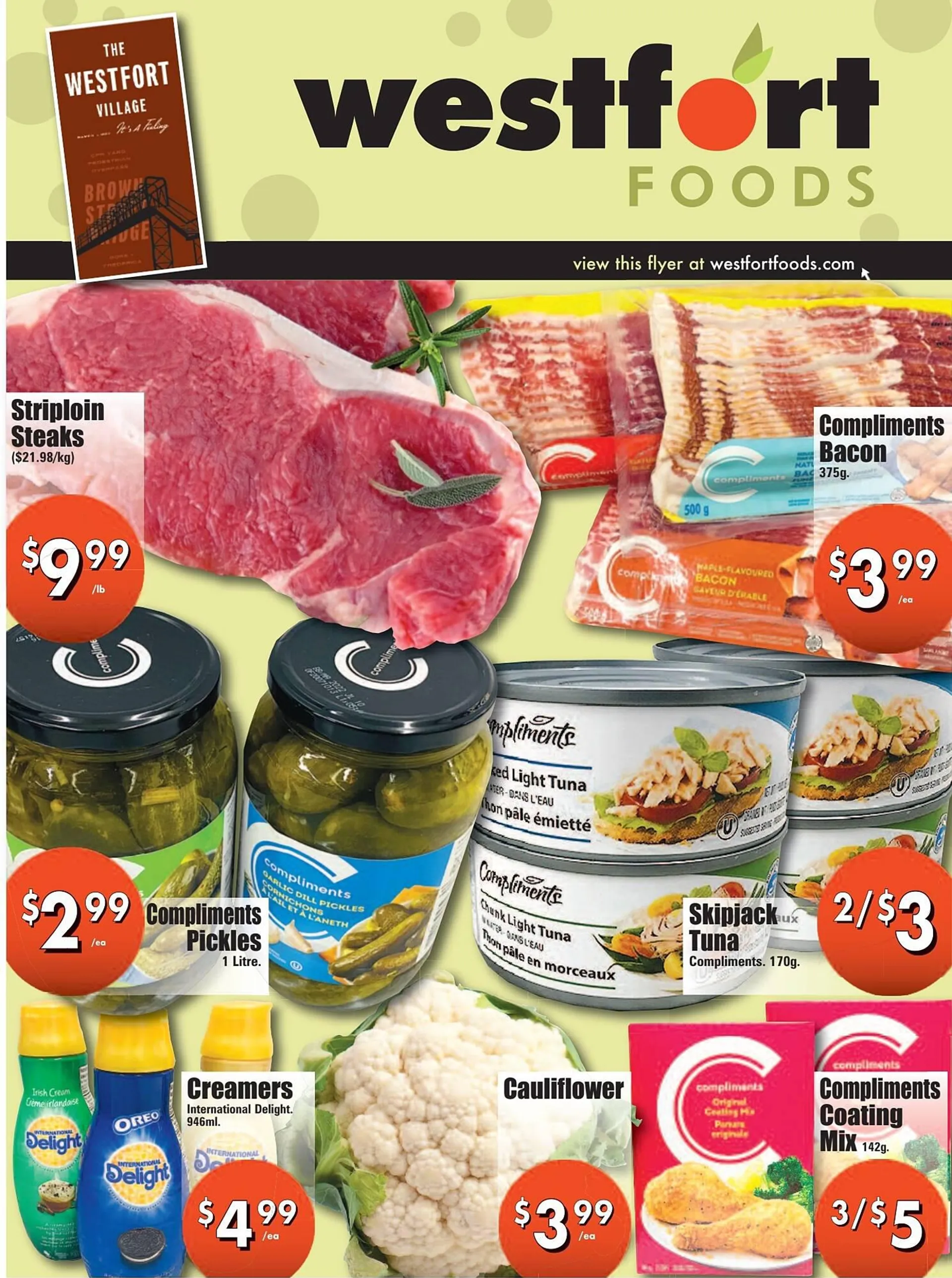 Westfort Foods flyer from April 4 to April 10 2024 - flyer page 