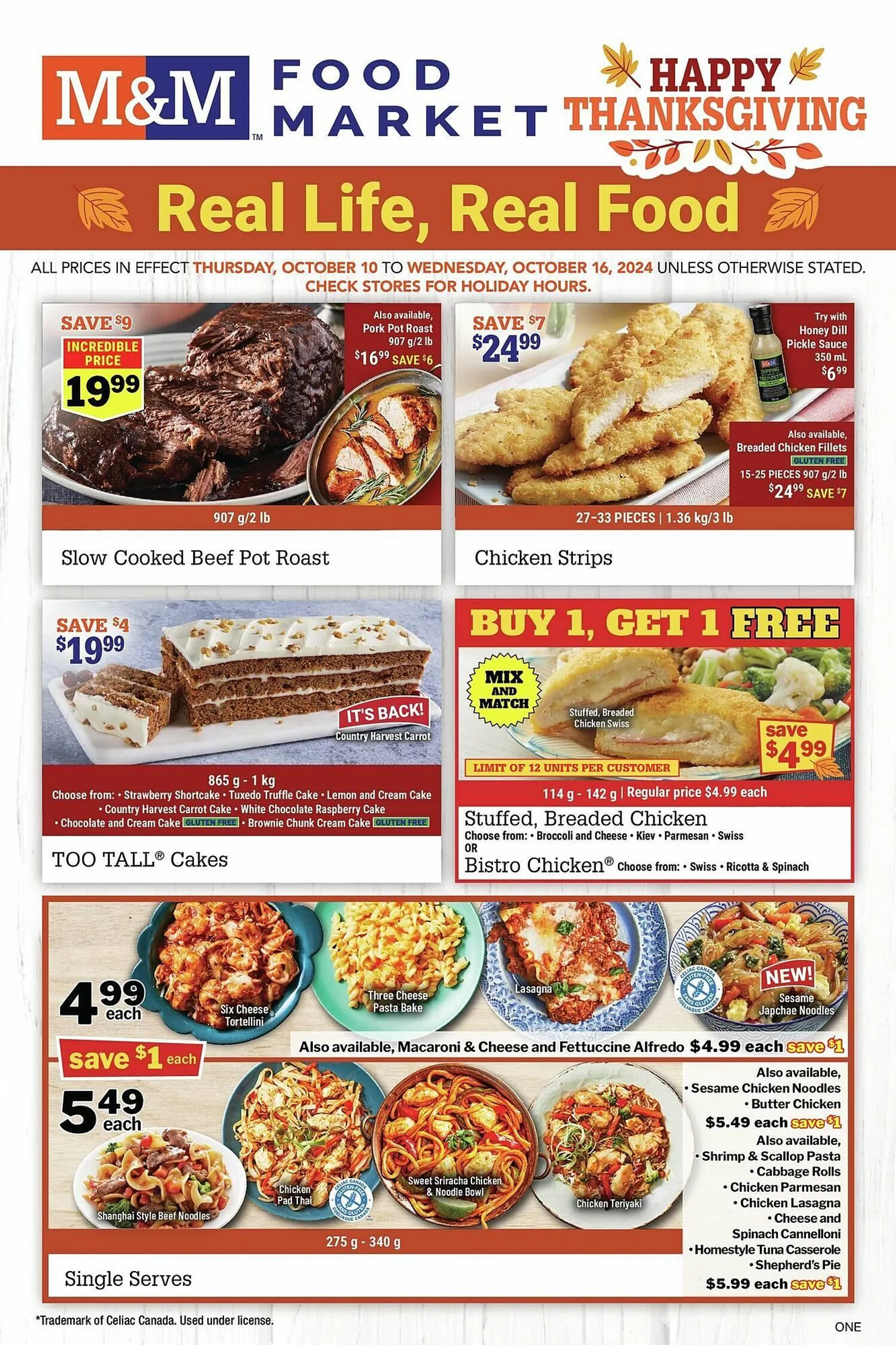 M & M Food Market flyer - 1