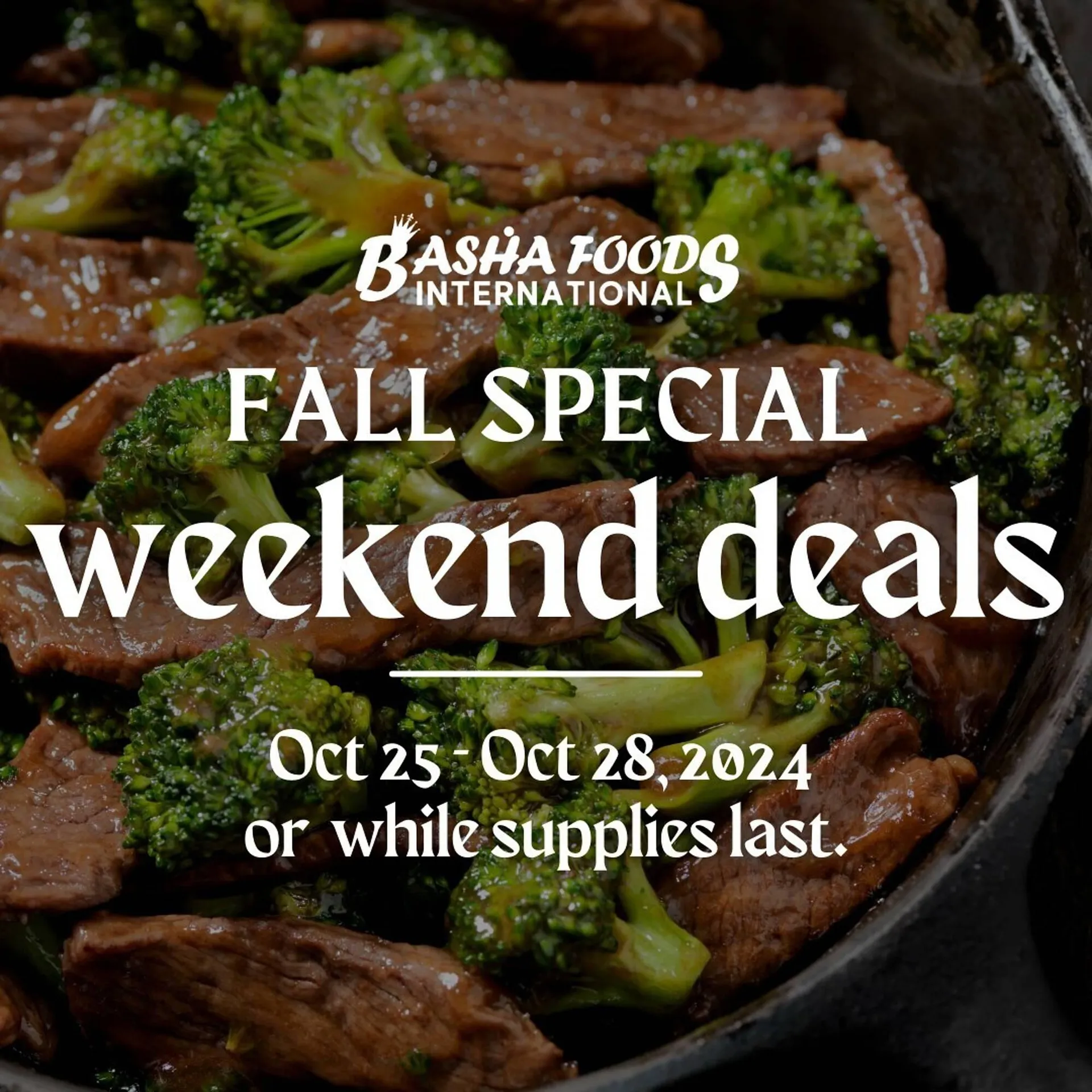 Basha Foods flyer - 1