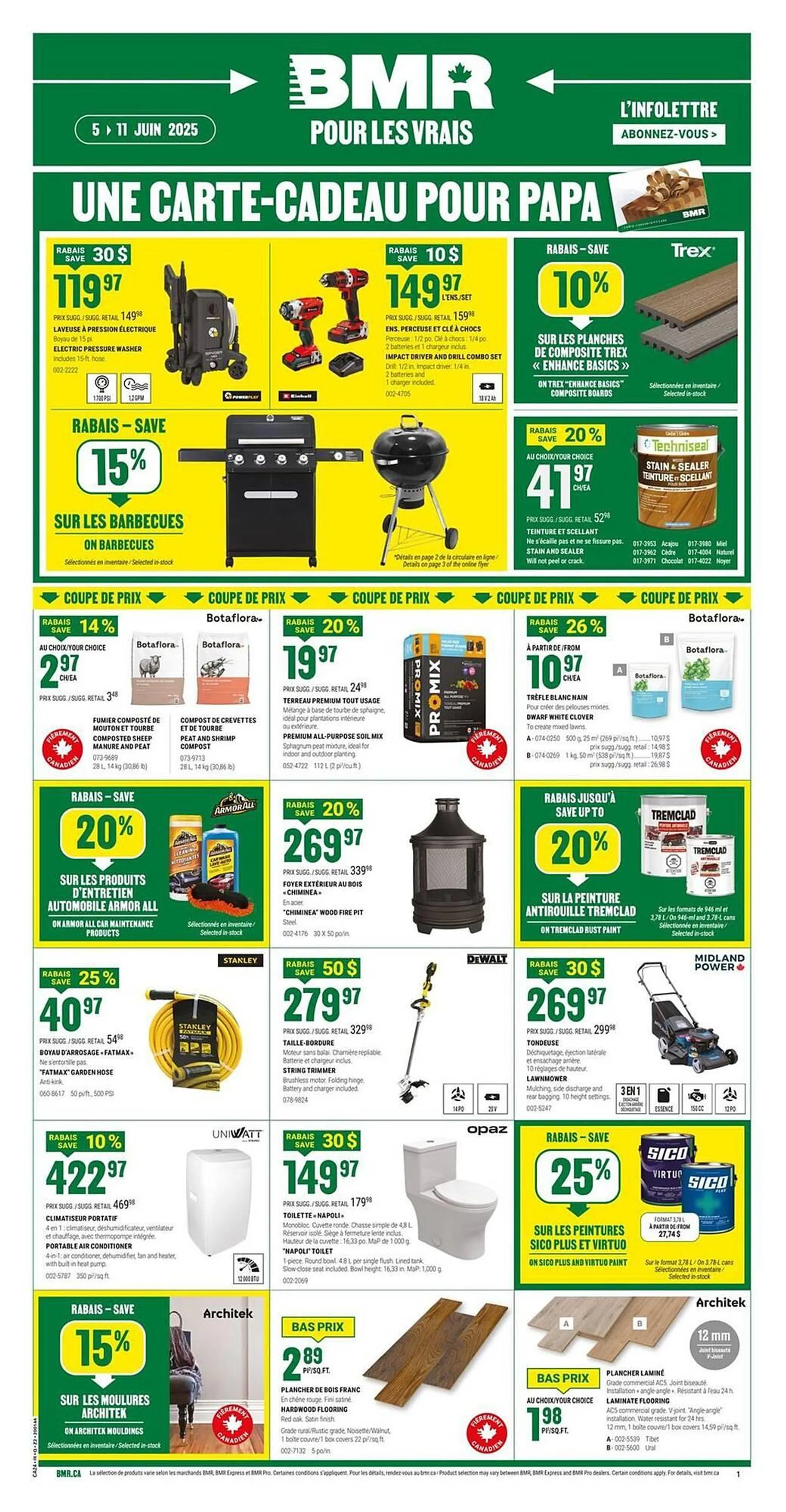 BMR flyer from June 5 to June 11 2025 - flyer page 1
