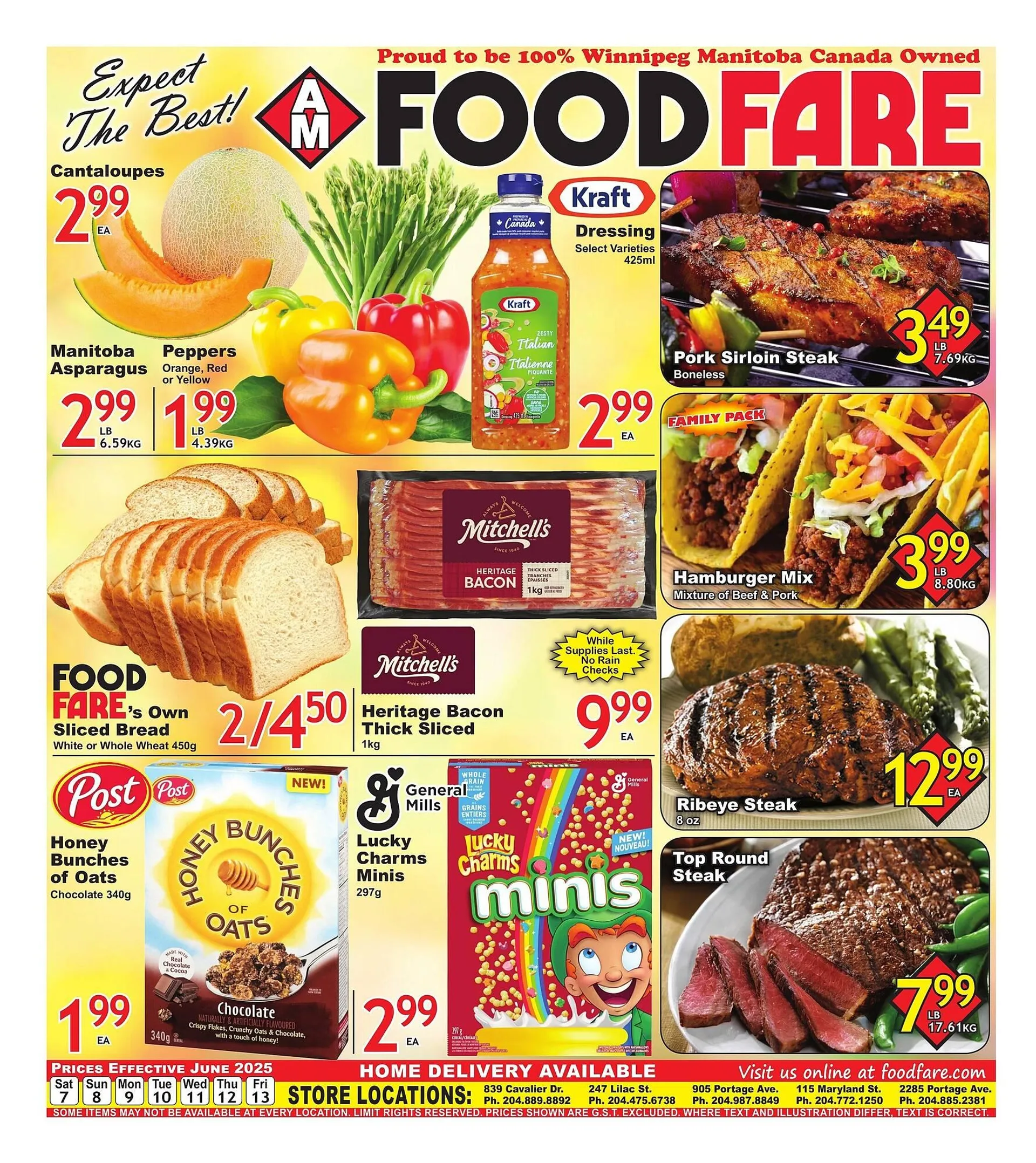 Food Fare flyer from June 6 to June 19 2025 - flyer page 1