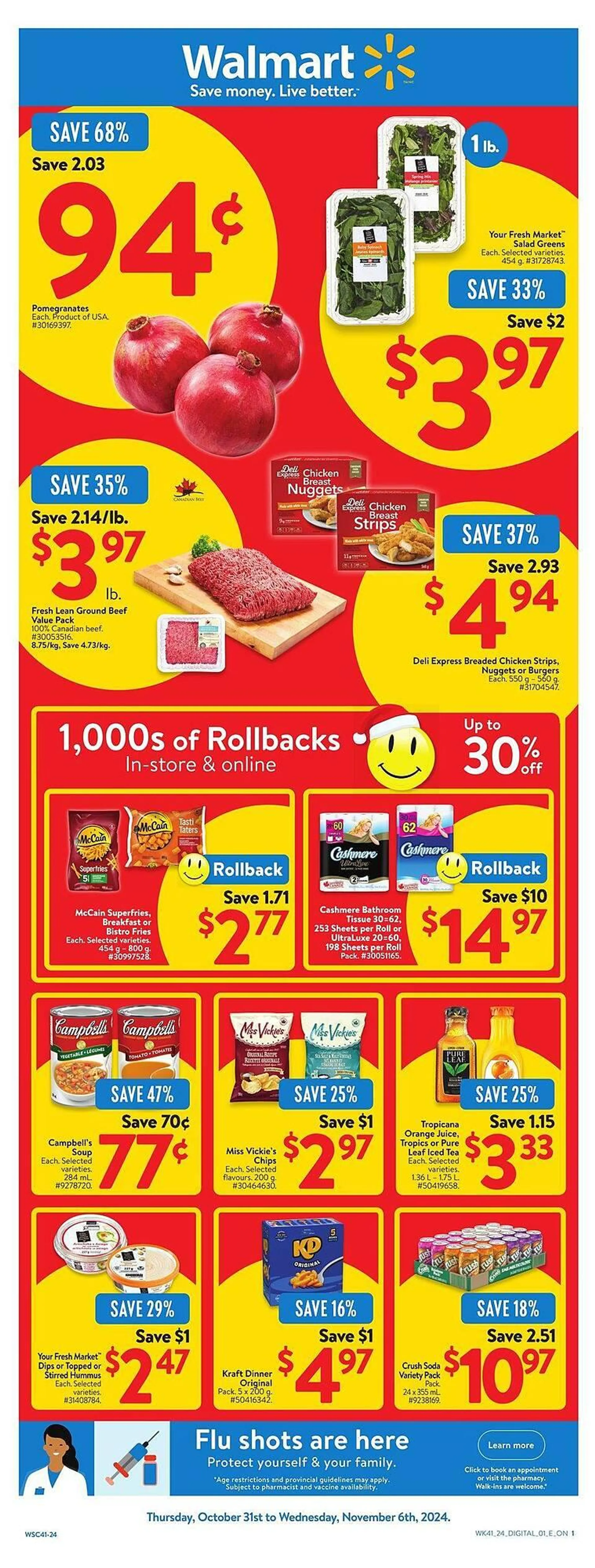 Walmart flyer - 1