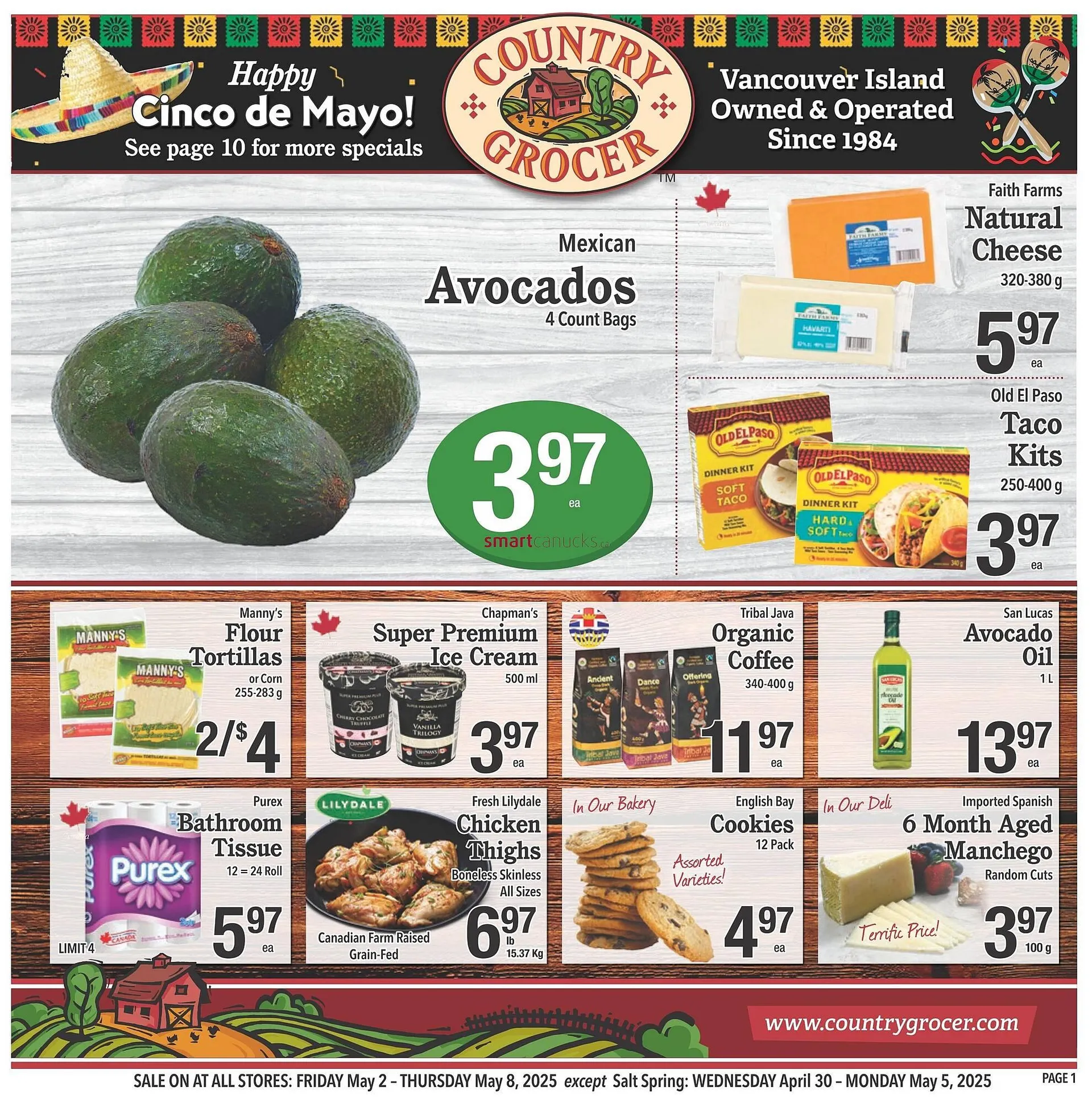 Country Grocer flyer - 1