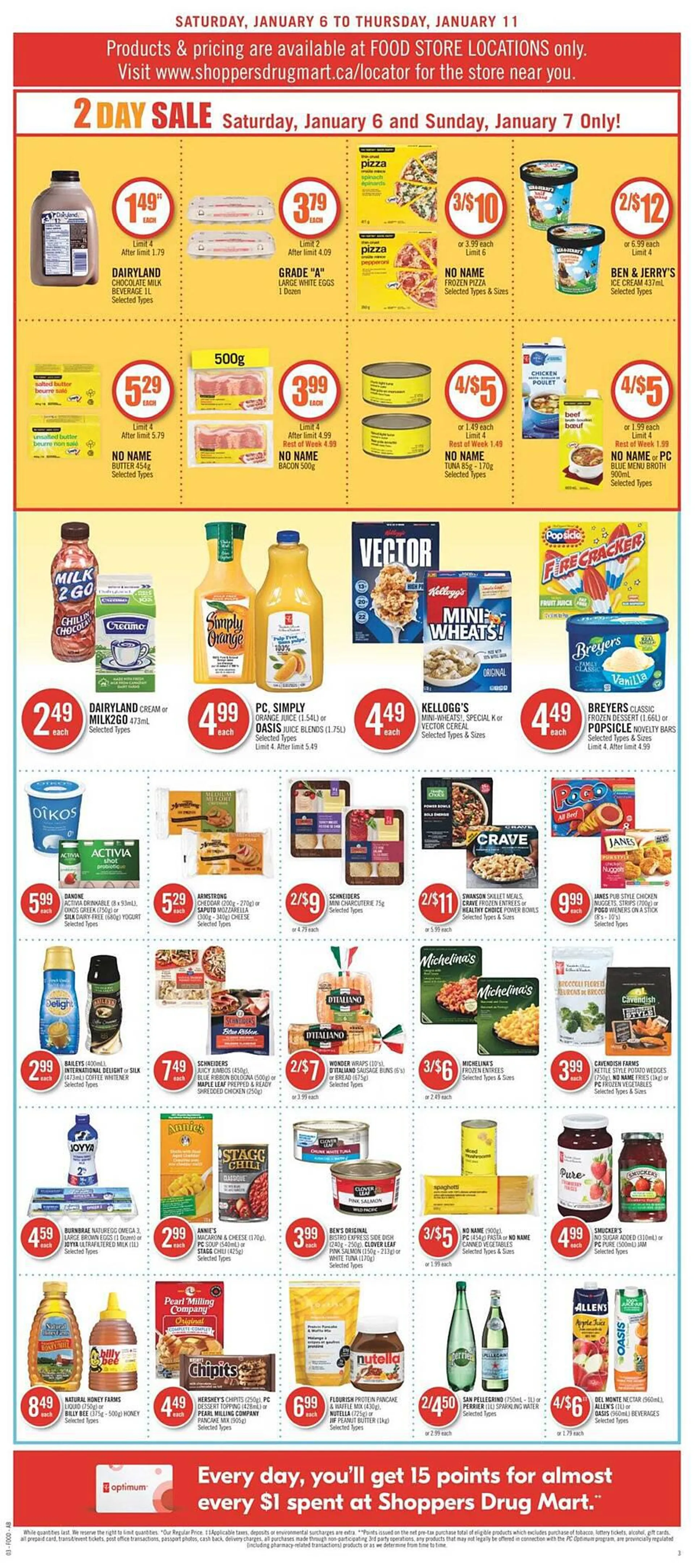 Shoppers Drug Mart flyer from January 5 to January 18 2024 - flyer page 