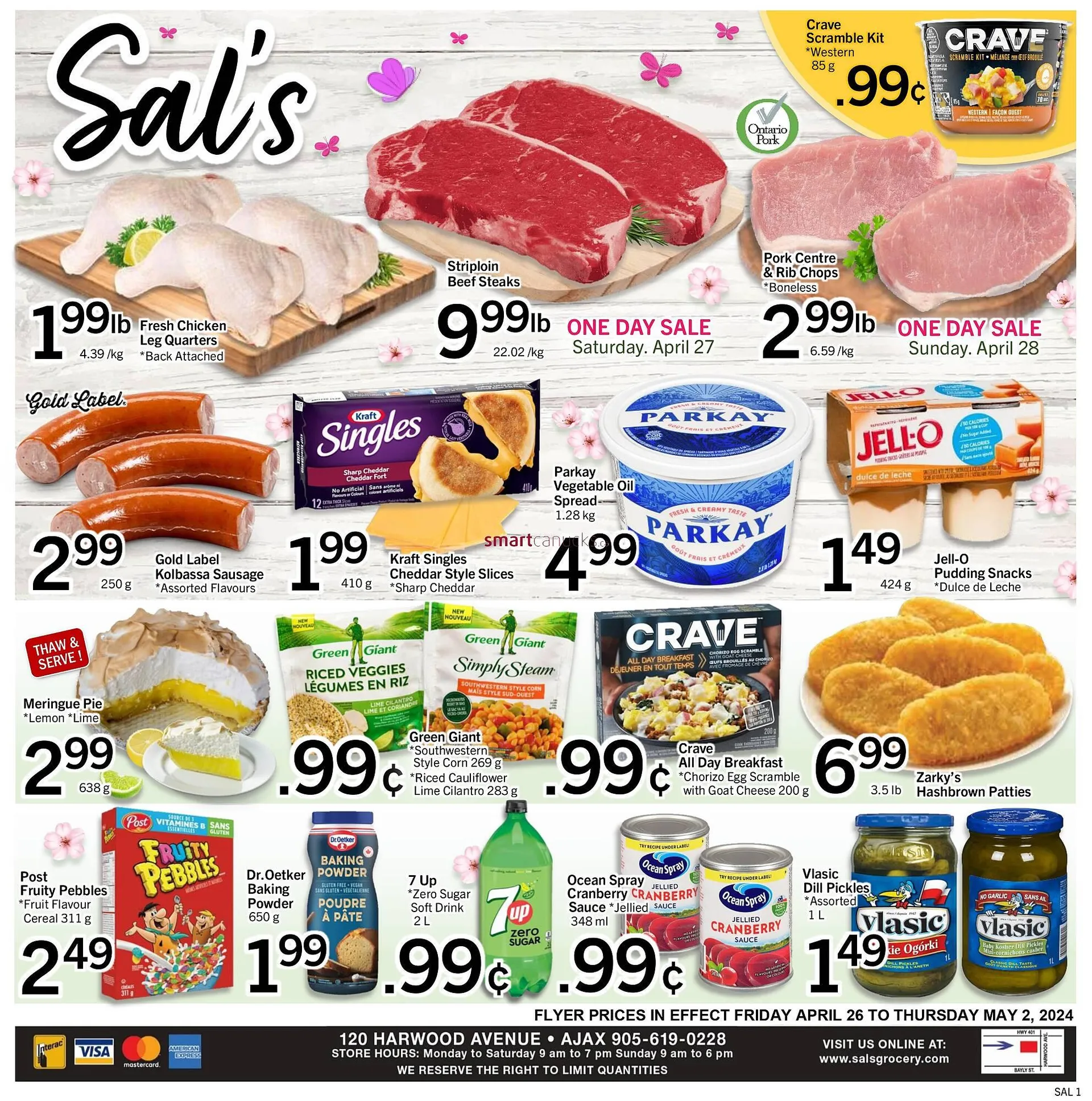 Sals Grocery flyer - 1