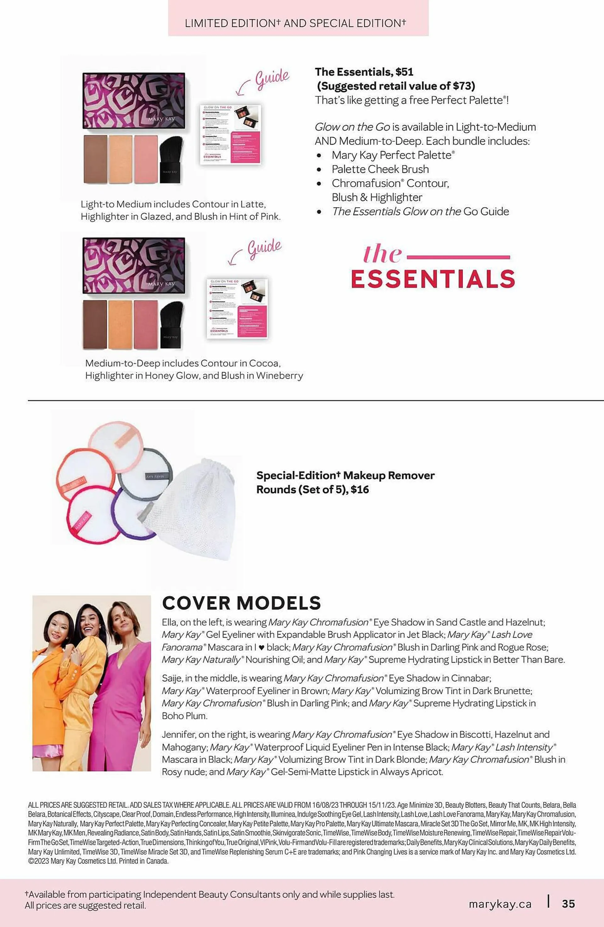 Mary Kay flyer from August 20 to November 30 2023 - flyer page 35