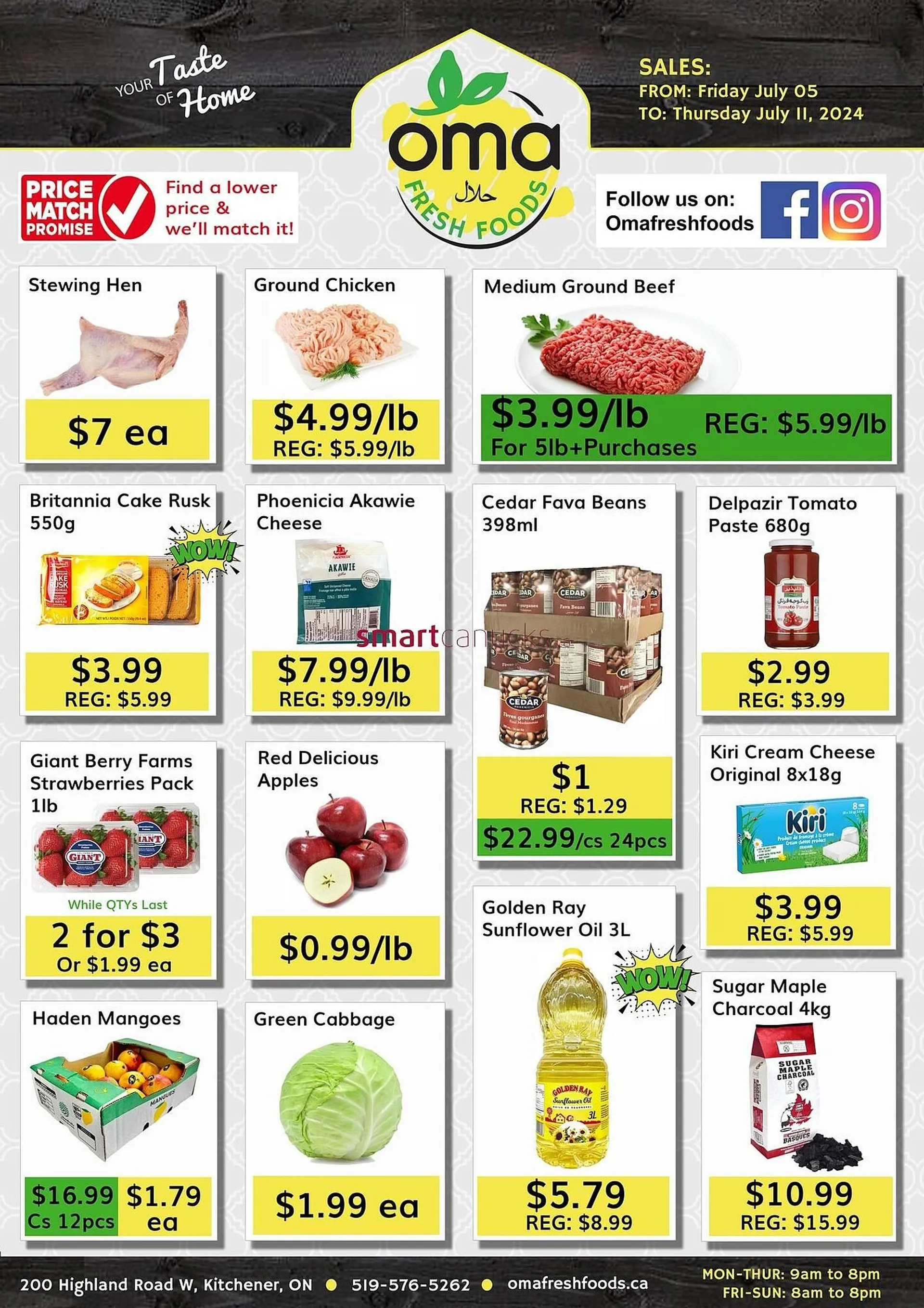 Oma Fresh Foods flyer - 1