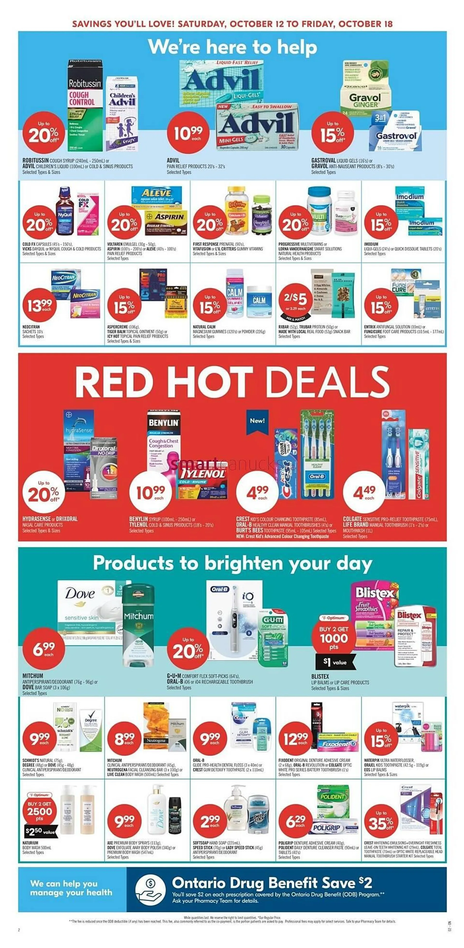 Shoppers Drug Mart flyer from October 12 to October 18 2024 - flyer page 3