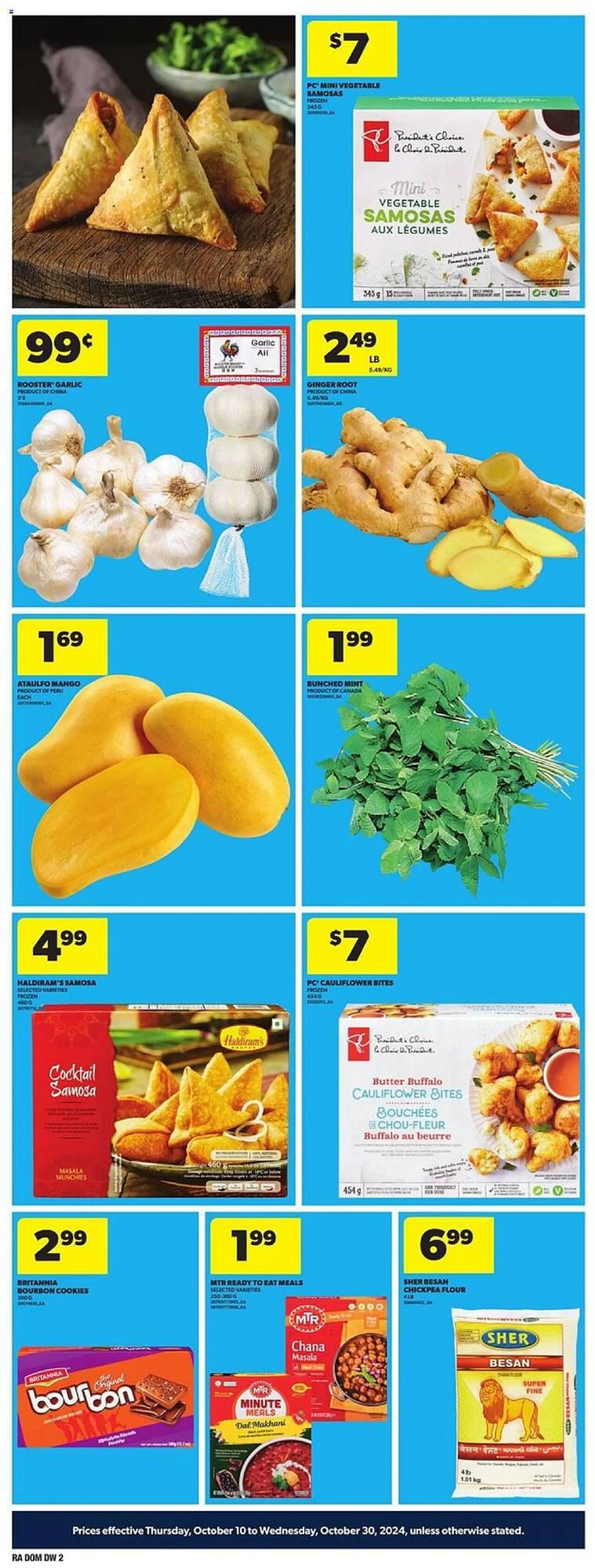 Atlantic Superstore flyer from October 10 to October 30 2024 - flyer page 2