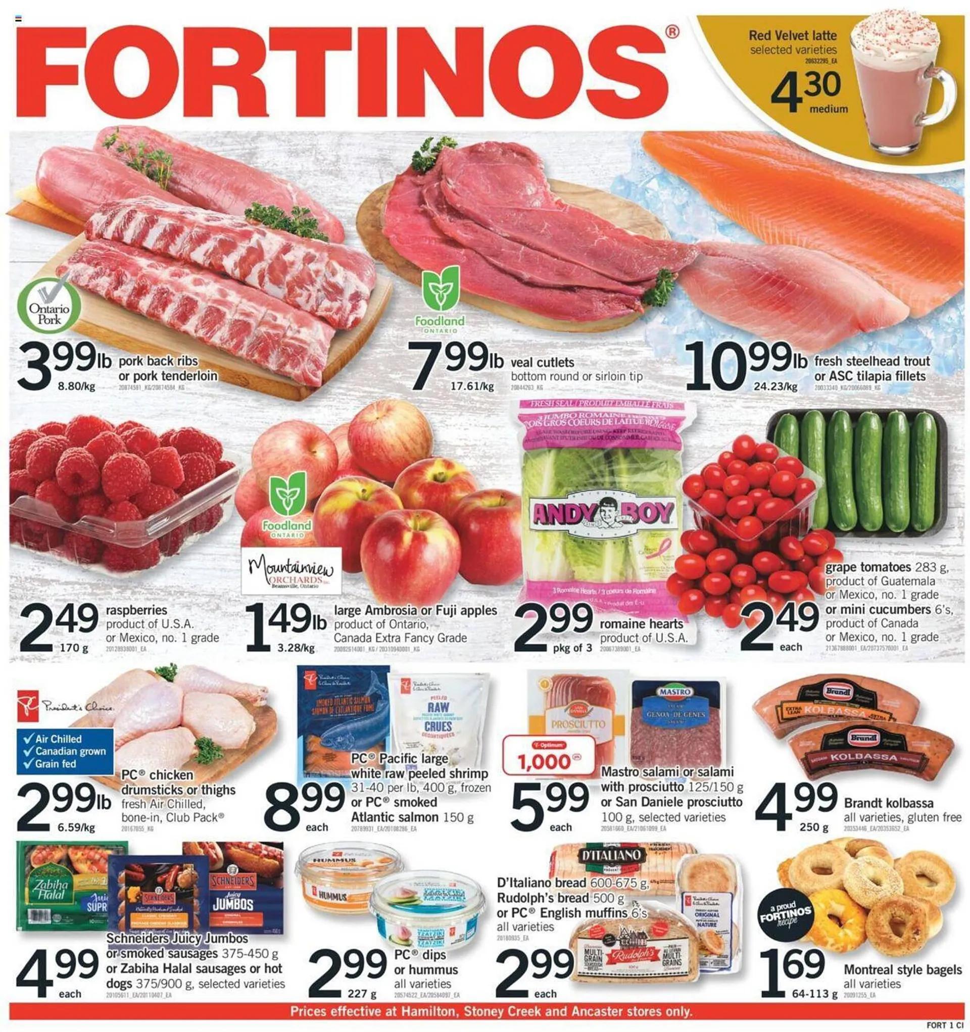 Fortinos flyer from February 1 to February 7 2024 - flyer page 