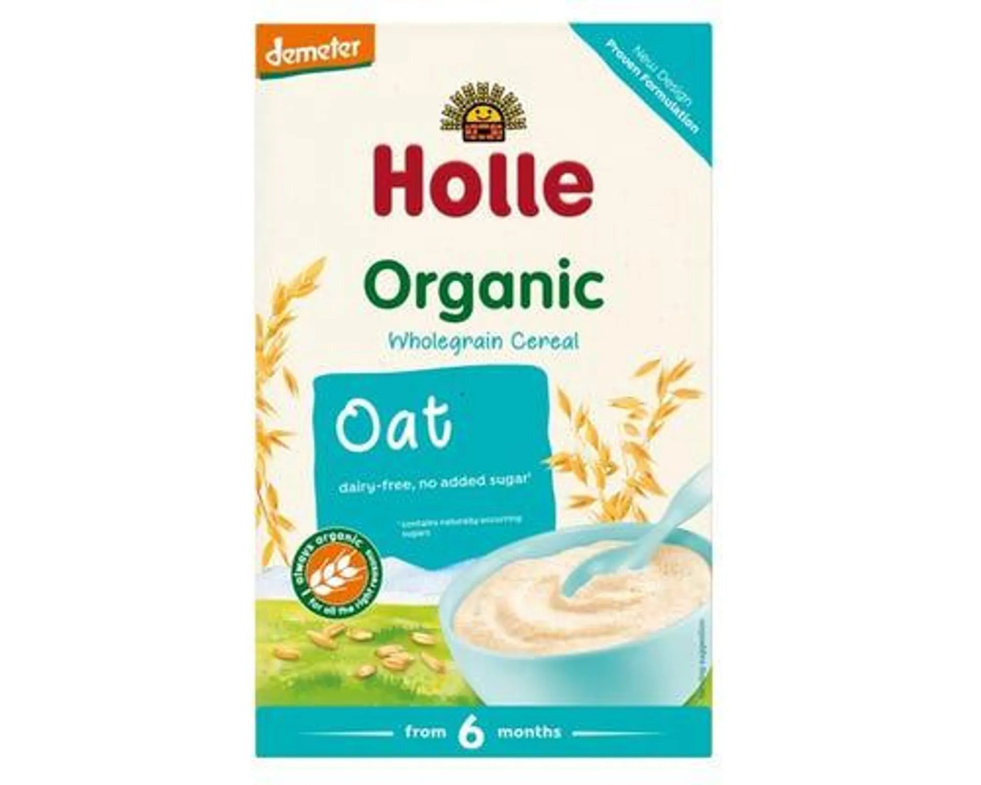 Holle Organic Wholegrain Cereal Oats Porridge 250g