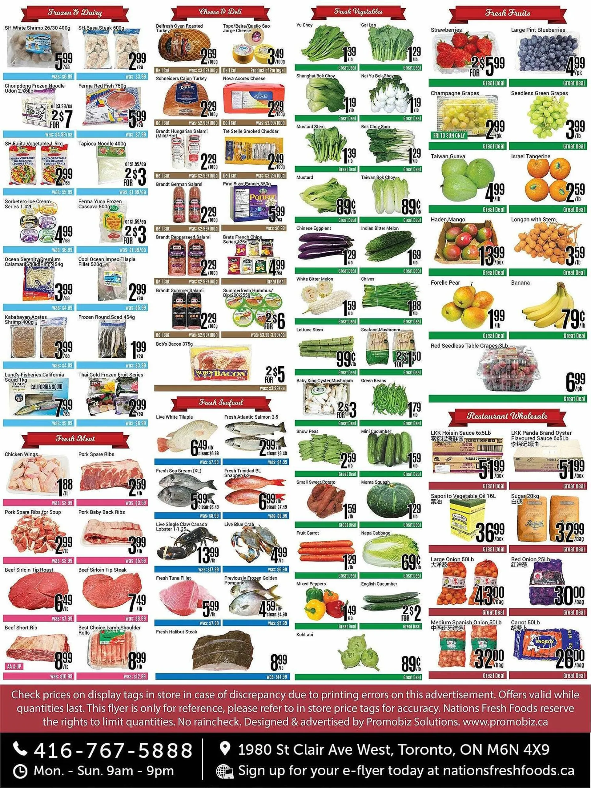 Nations Fresh Foods flyer - 2