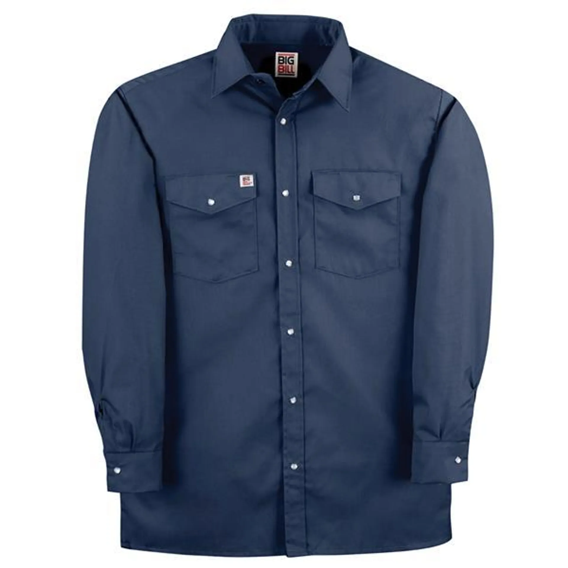 Men's Snap Work Long Sleeve Shirt 247