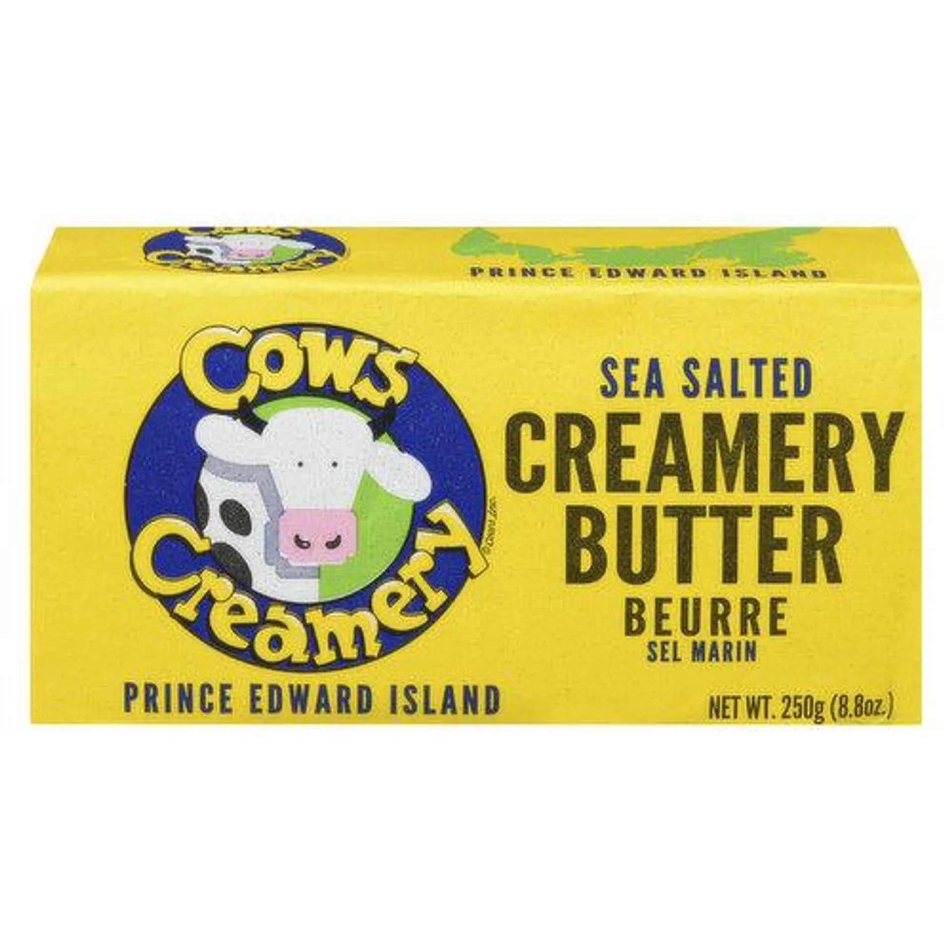 Cows Creamery - Butter Sea Salted, 250 Gram